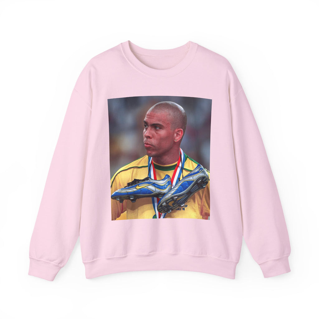 Ronaldo R9 Soccer Champion Photo Crewneck Sweatshirt
