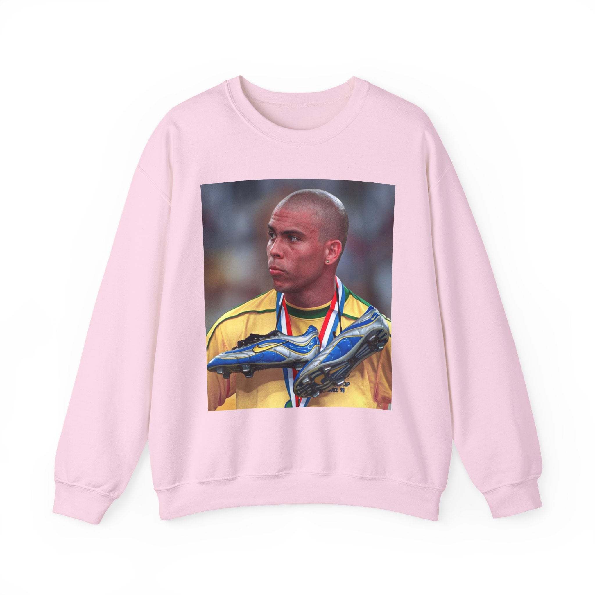 Ronaldo R9 Soccer Champion Photo Crewneck Sweatshirt