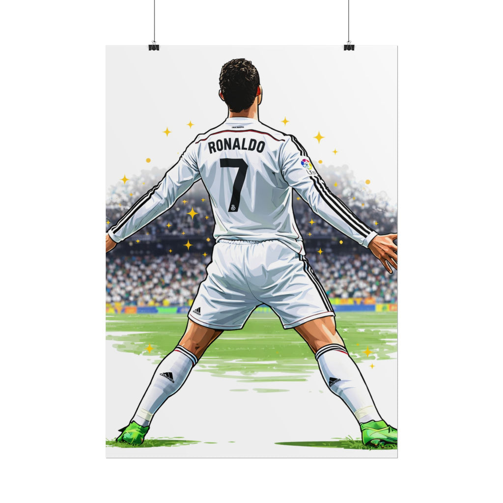 Cristiano Ronaldo Celebration Rolled Poster