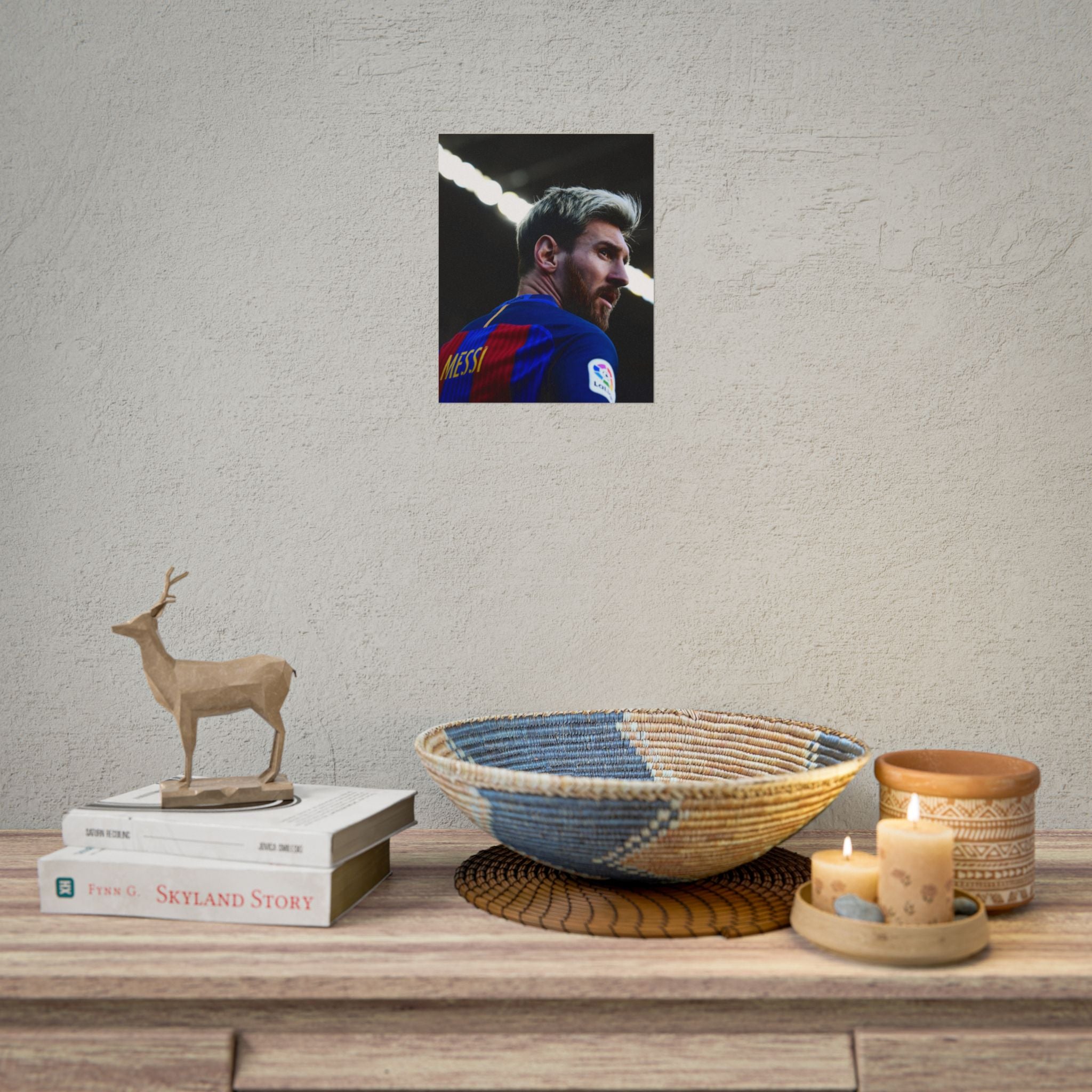Lionel Messi Barcelona Poster - Soccer Rolled Poster