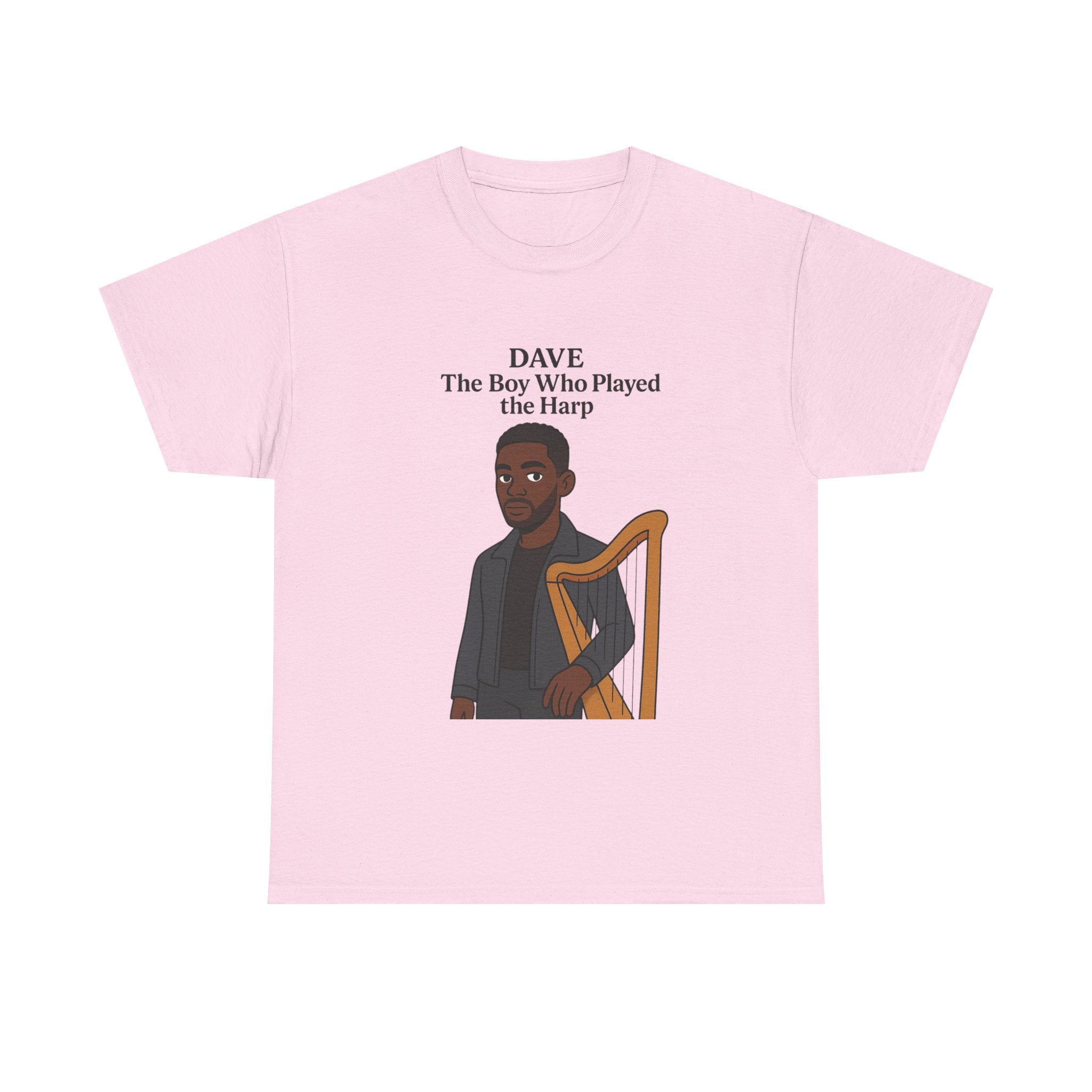 Dave T-Shirt — "The Boy Who Played the Harp" Graphic Tee