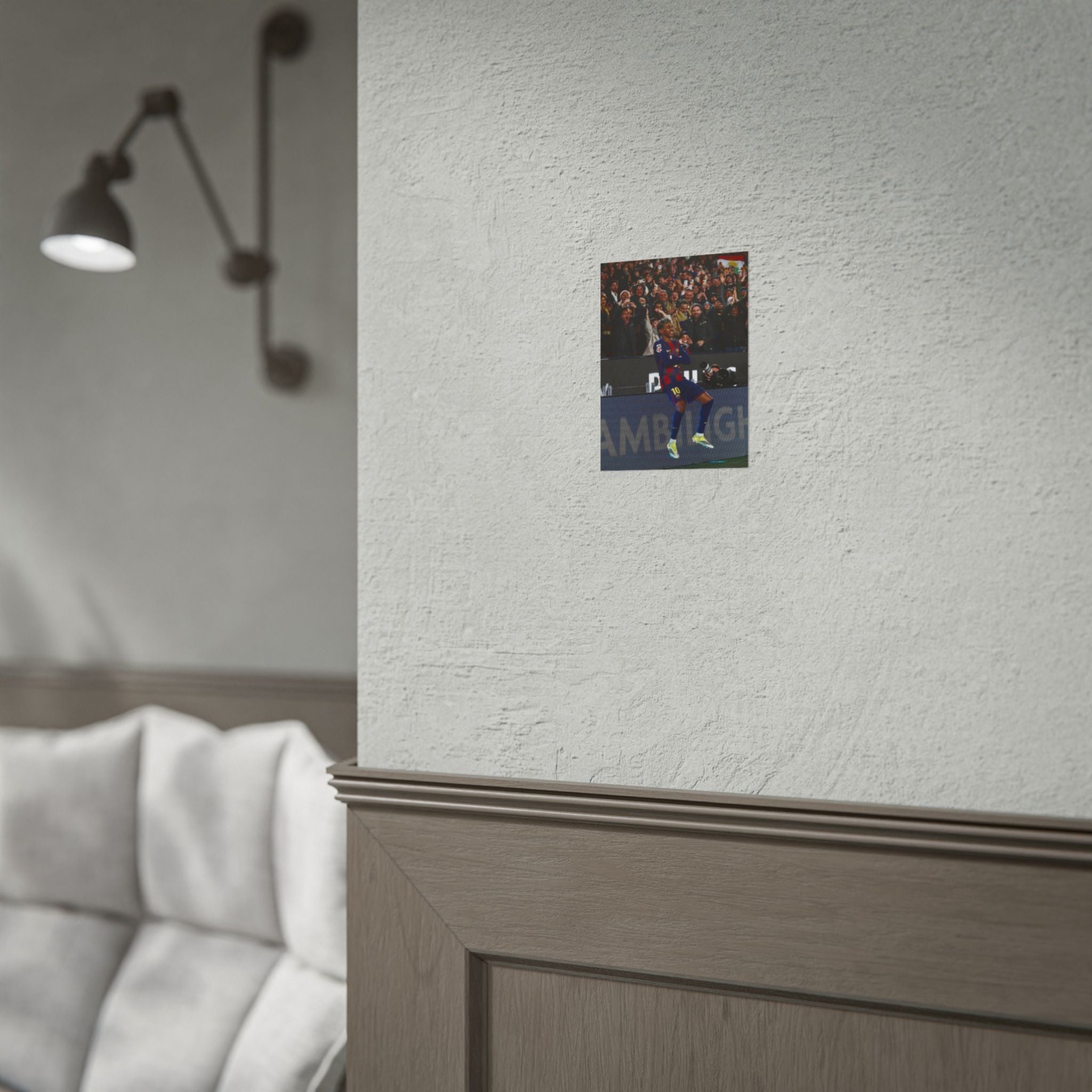 Lamine Yamal Poster — Barcelona Football Star Wall Art