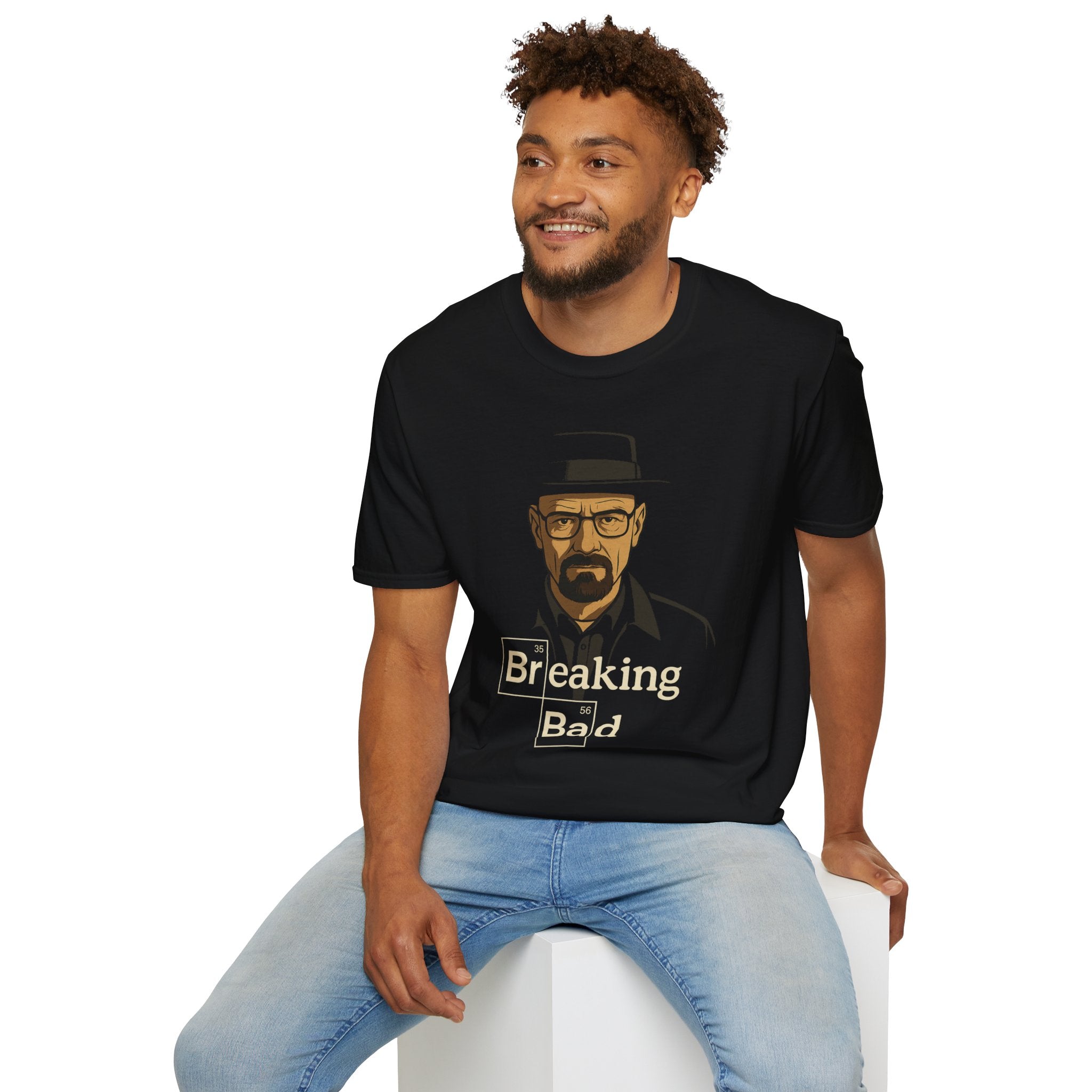 Breaking Bad Inspired Graphic T-Shirt — Heisenberg Portrait Tee