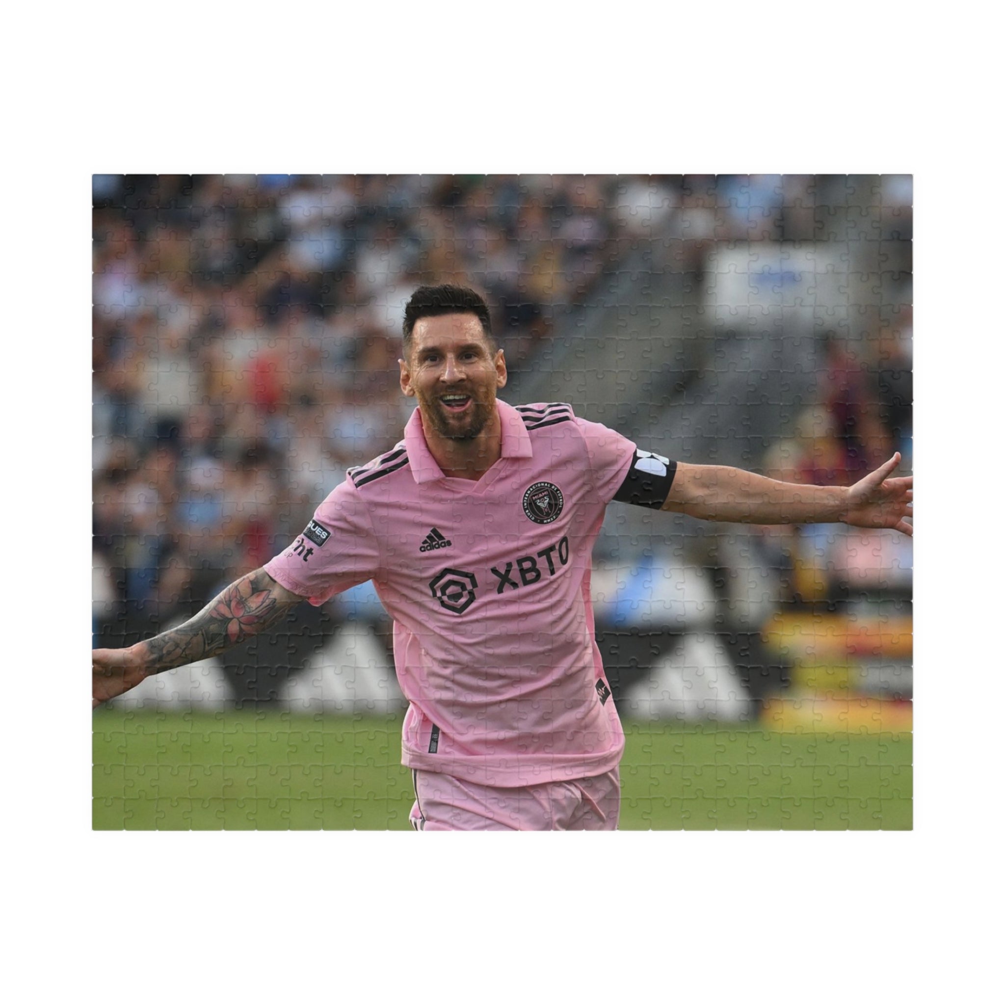 Lionel Messi Celebration Photo Puzzle — 110/252/520/1014-Piece