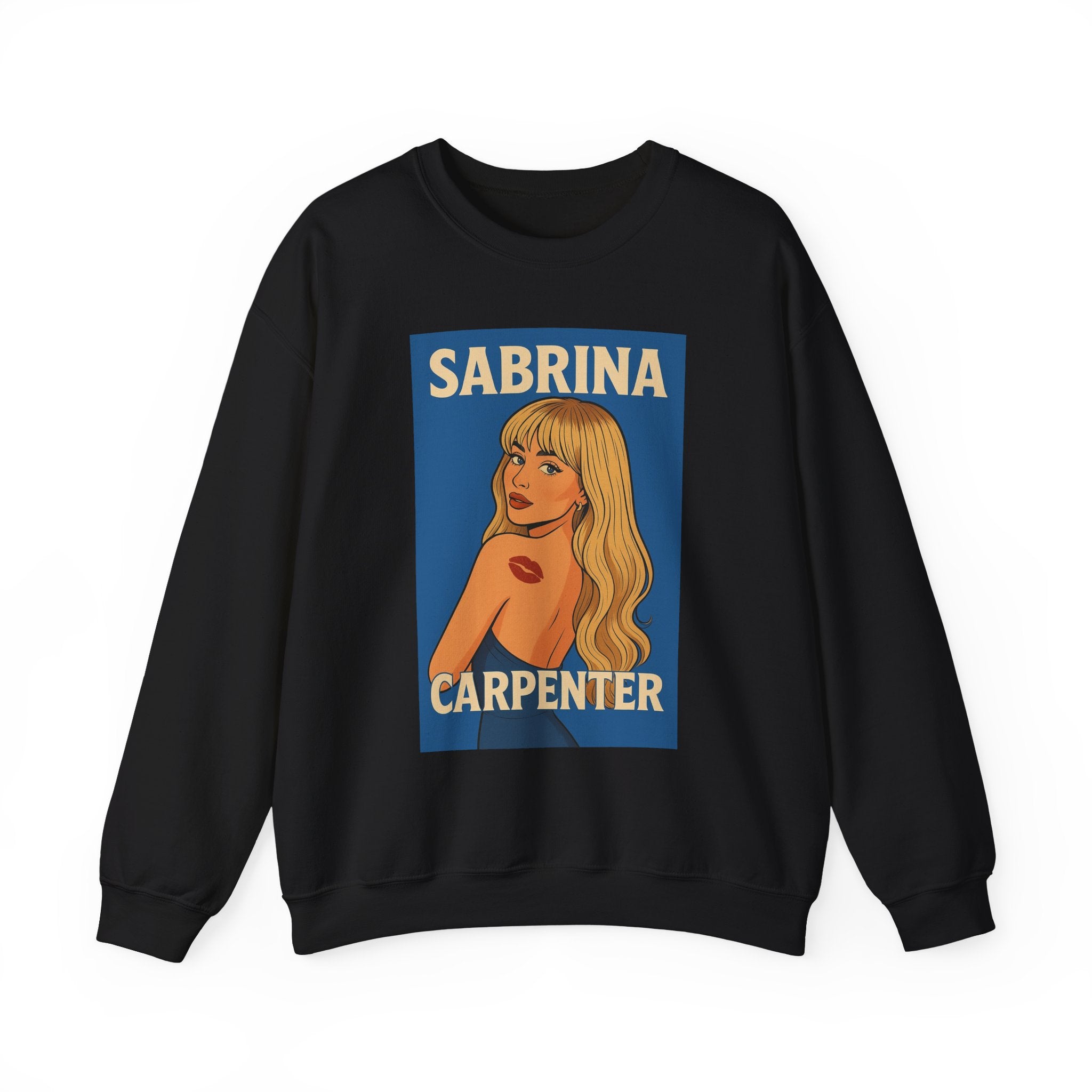Sabrina Carpenter Retro Pin-Up Crewneck Sweatshirt