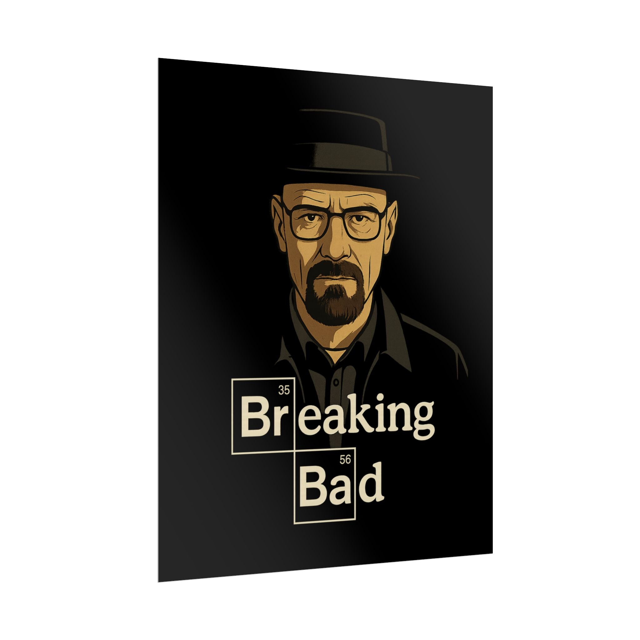 Breaking Bad Style Rolled Poster