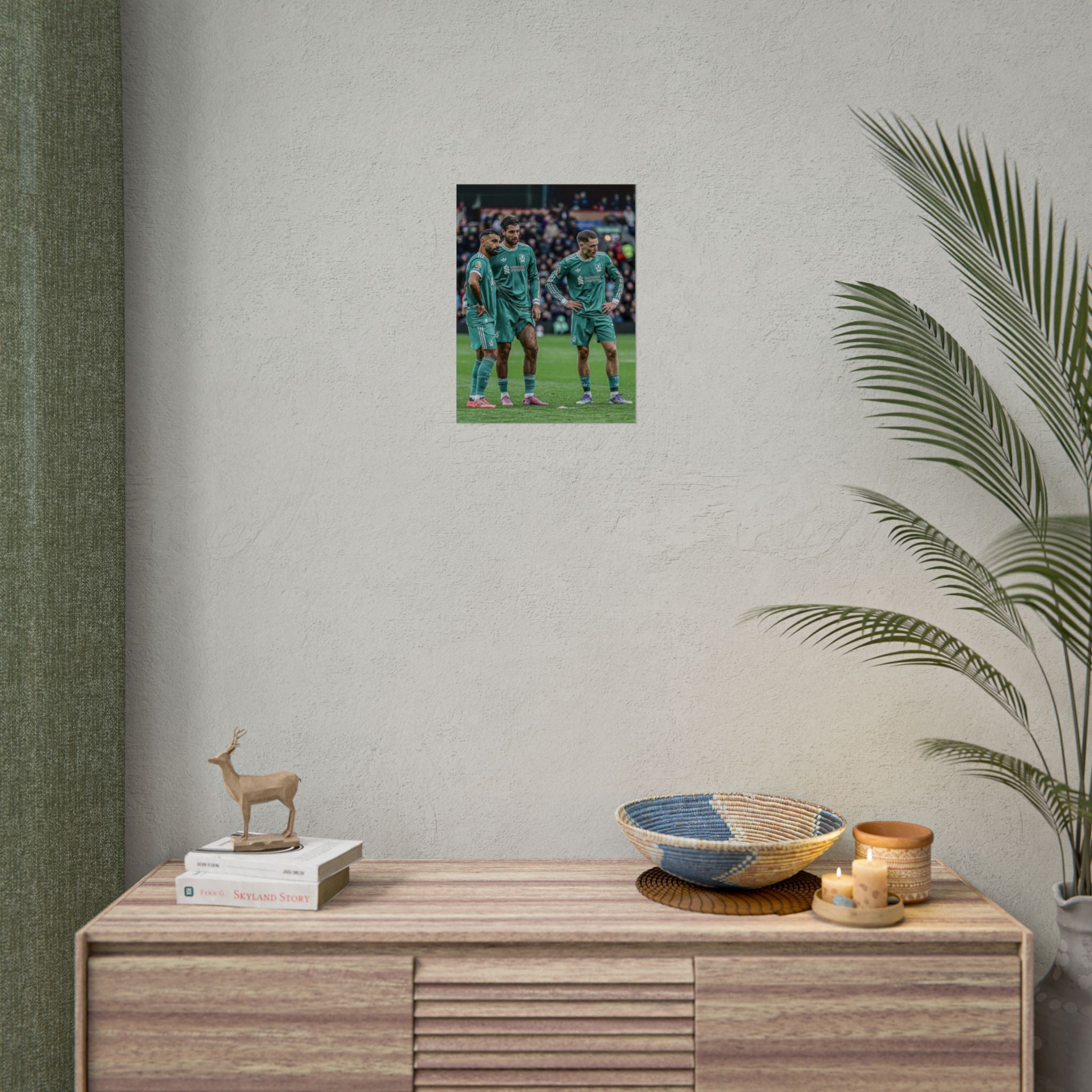 Salah, Wirtz & Szoboszlai Photo Poster - Rolled Liverpool FC Action Print