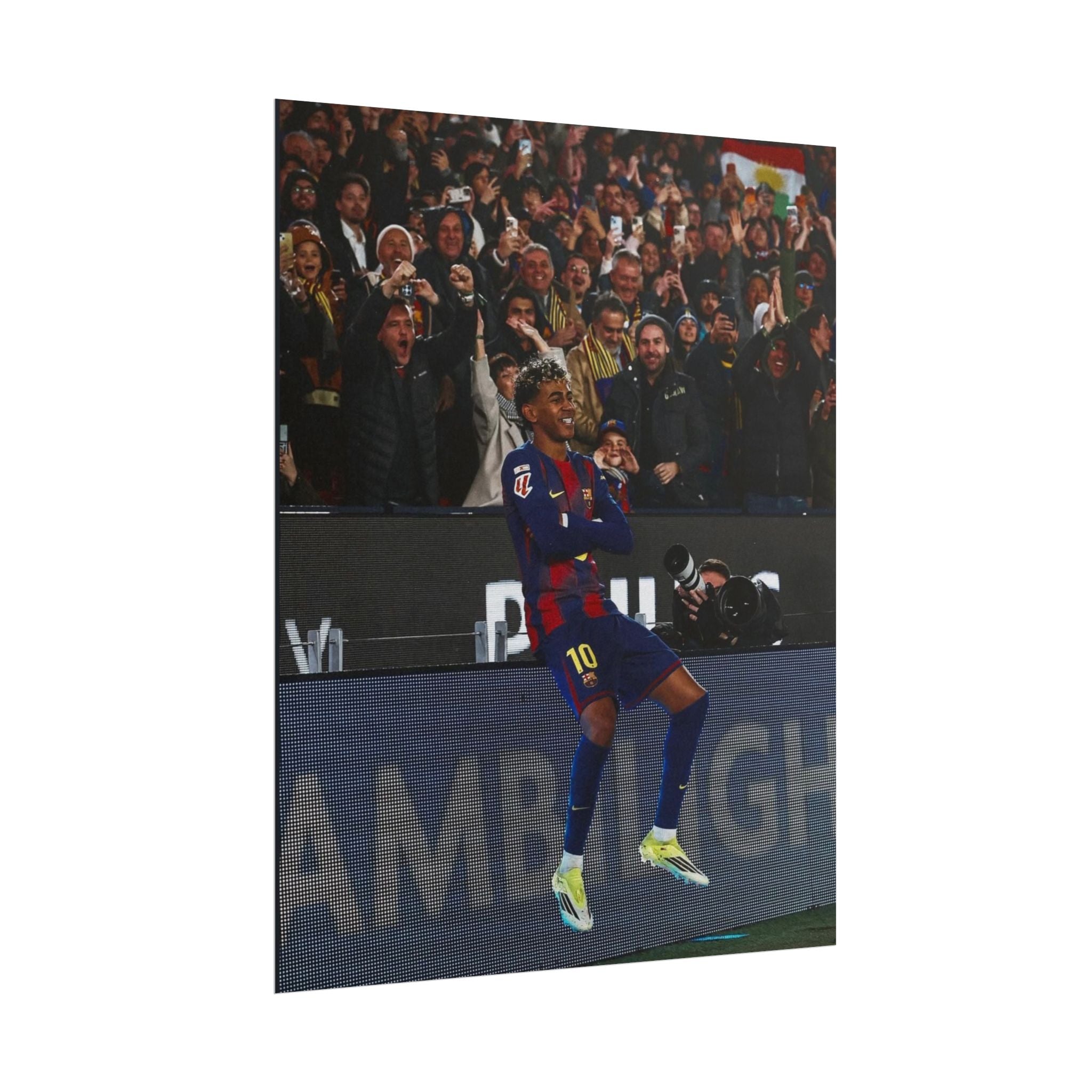 Lamine Yamal Poster — Barcelona Football Star Wall Art