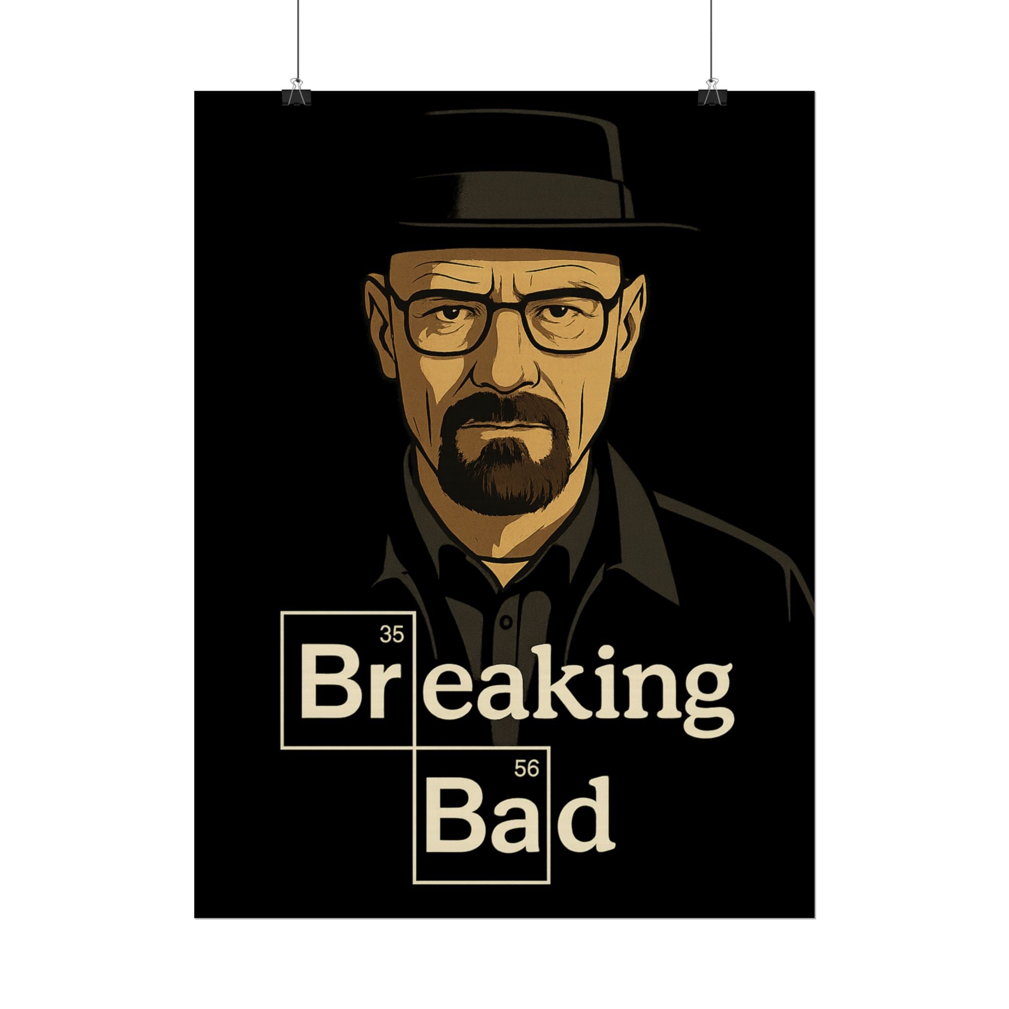 Breaking Bad Style Rolled Poster
