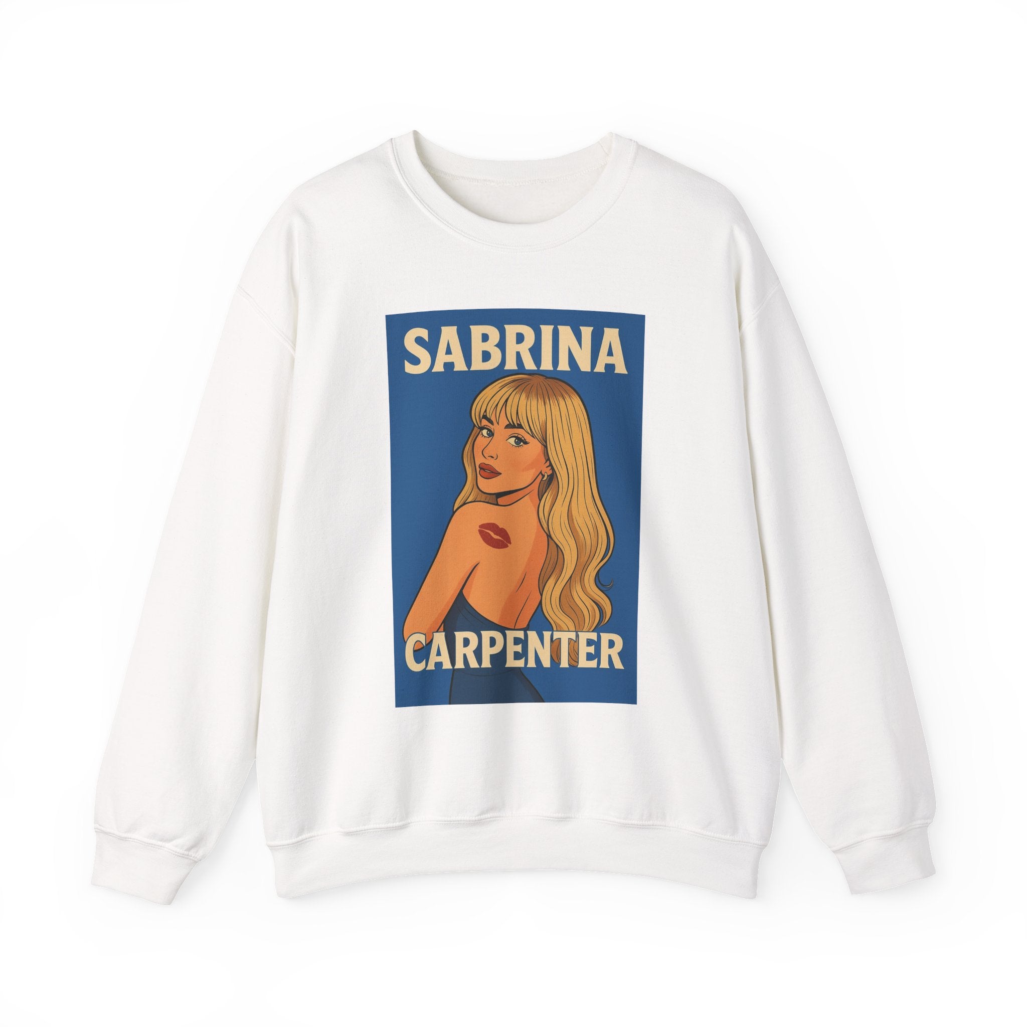 Sabrina Carpenter Retro Pin-Up Crewneck Sweatshirt