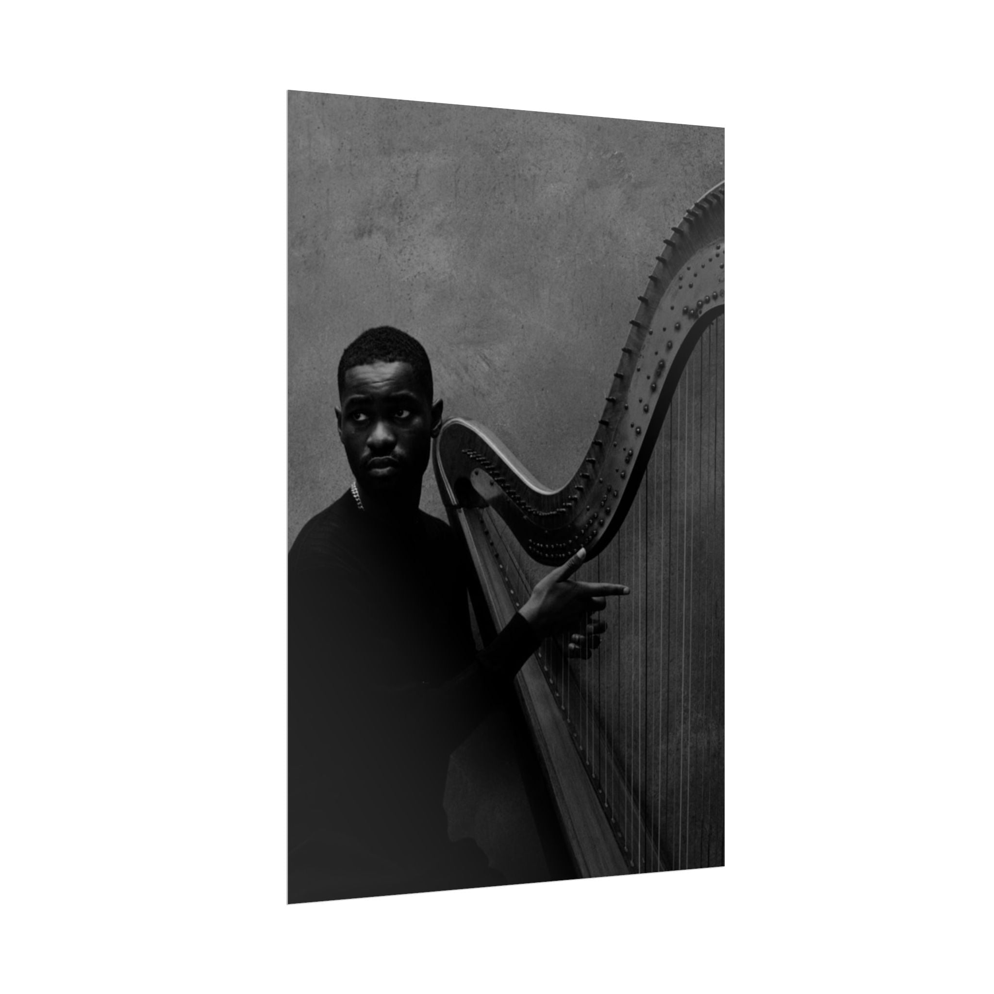 Dave - The Boy Who Played The Harp Rolled Poster — New Album Poster