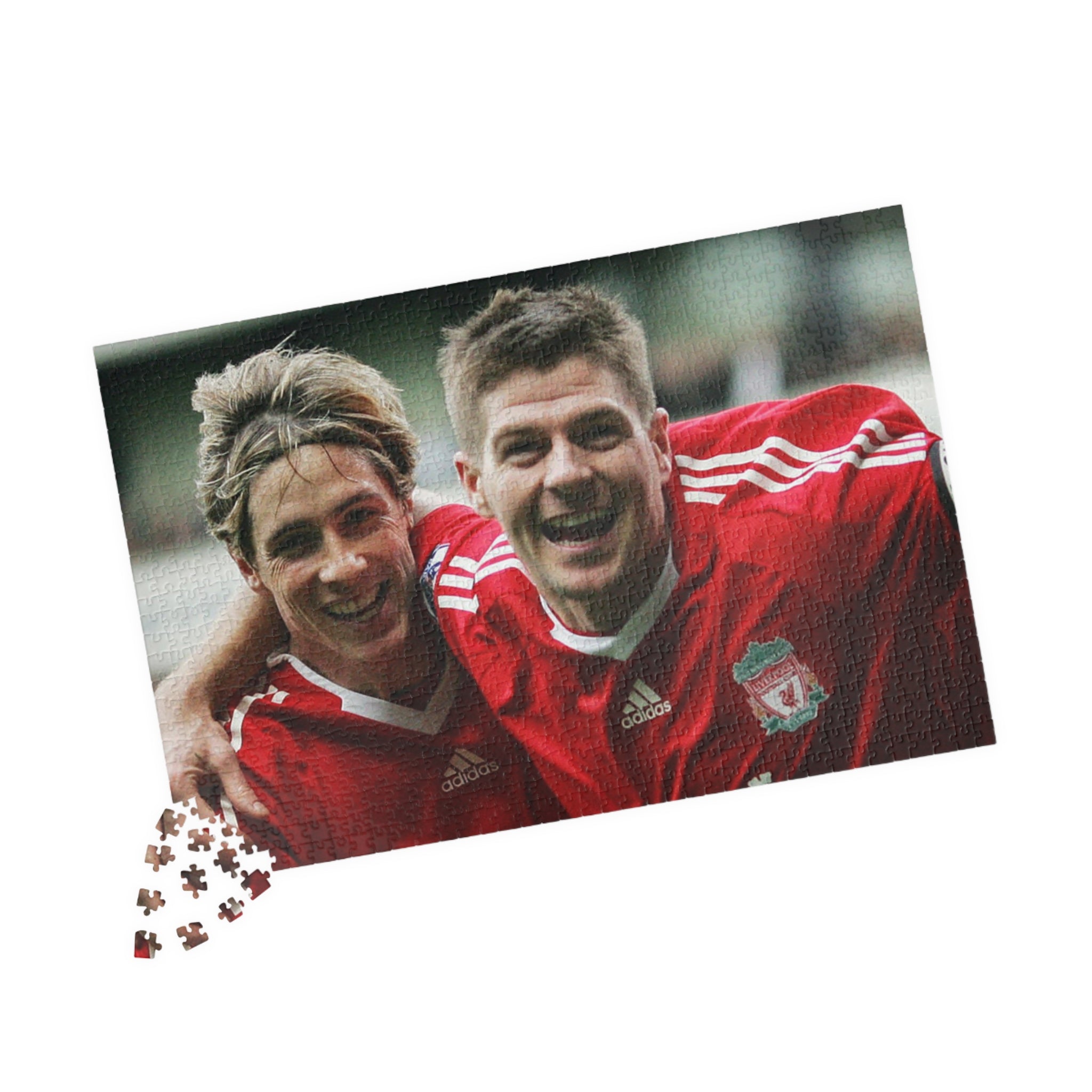 Steven Gerrard & Fernando Torres Liverpool Jigsaw Puzzle — Custom 110/252/520/1014-Piece