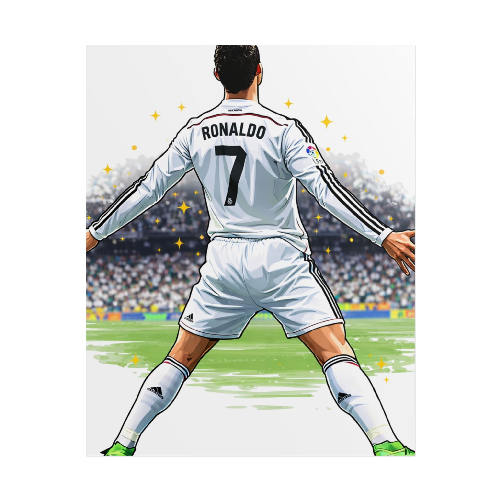 Cristiano Ronaldo Celebration Rolled Poster