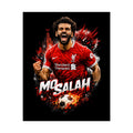 Mohamed Salah Football Poster — Rolled Soccer Wall Art