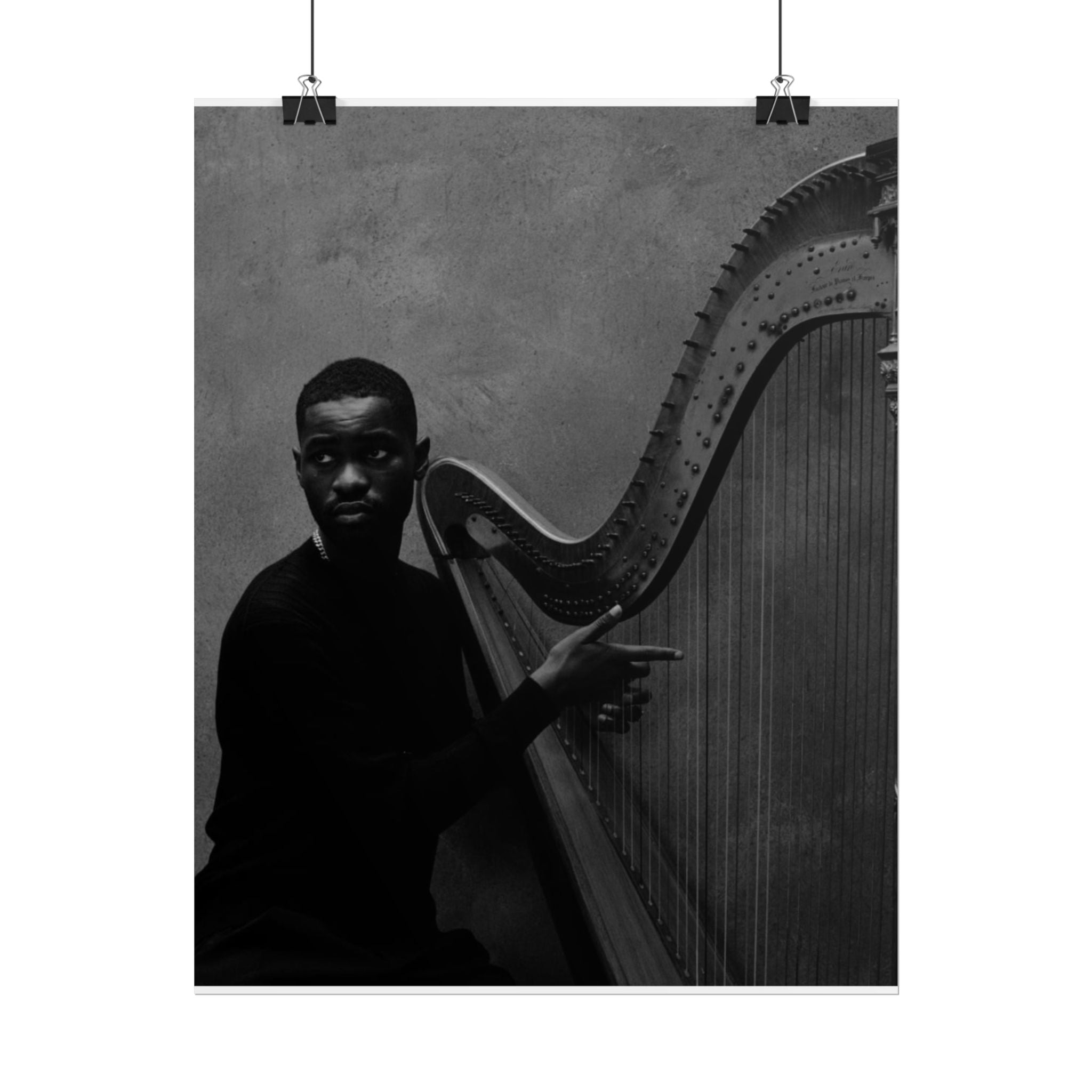 Dave - The Boy Who Played The Harp Rolled Poster — New Album Poster