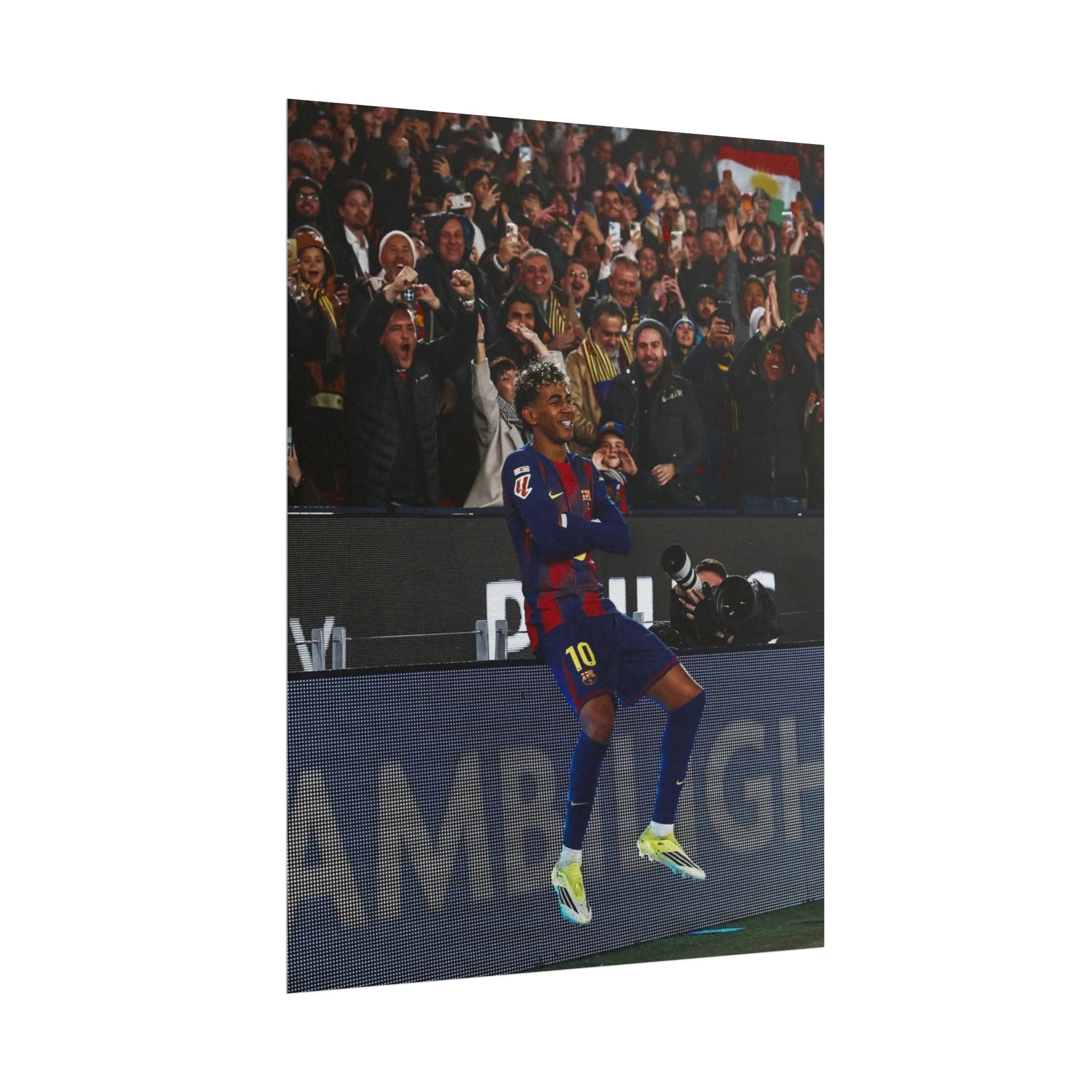 Lamine Yamal Poster — Barcelona Football Star Wall Art