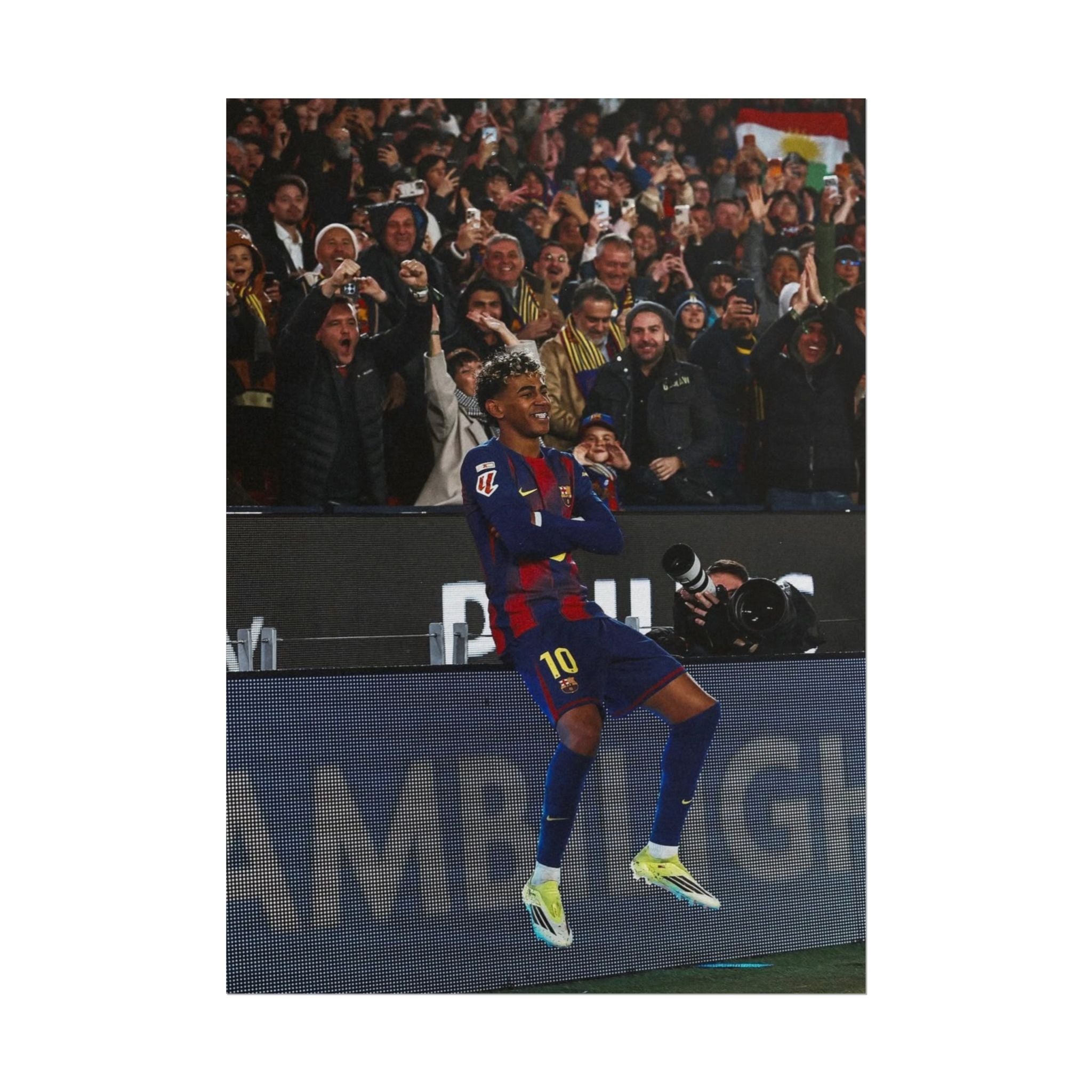Lamine Yamal Poster — Barcelona Football Star Wall Art