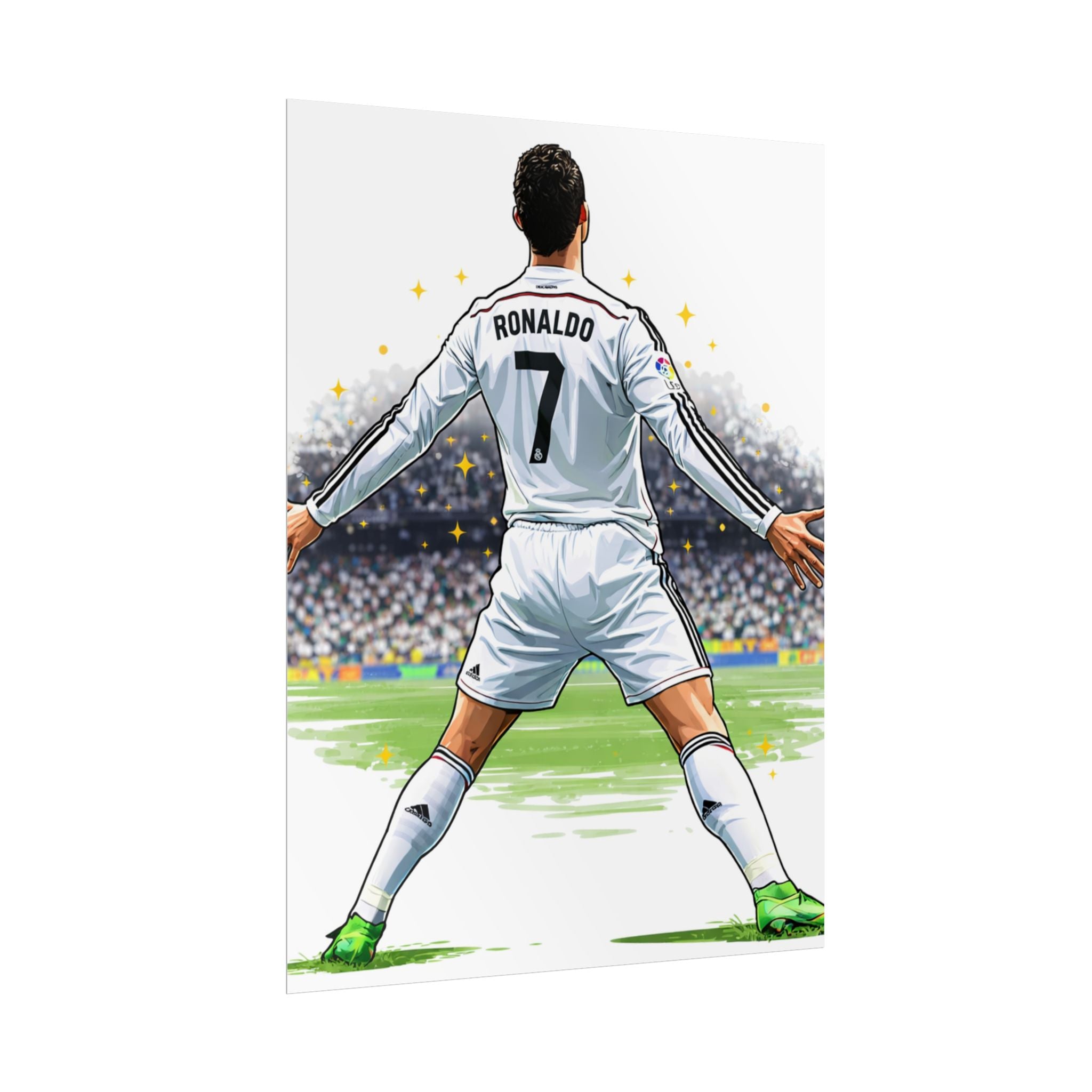 Cristiano Ronaldo Celebration Rolled Poster