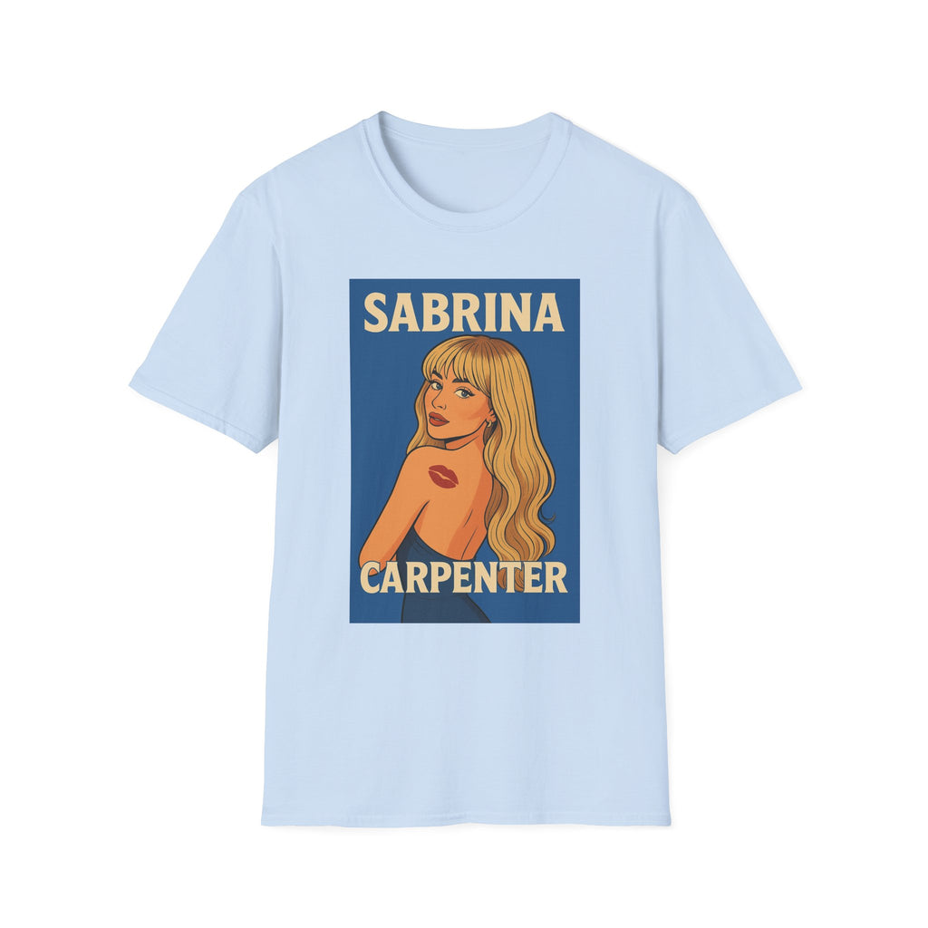 Sabrina Carpenter Retro Pin-Up Graphic T-Shirt
