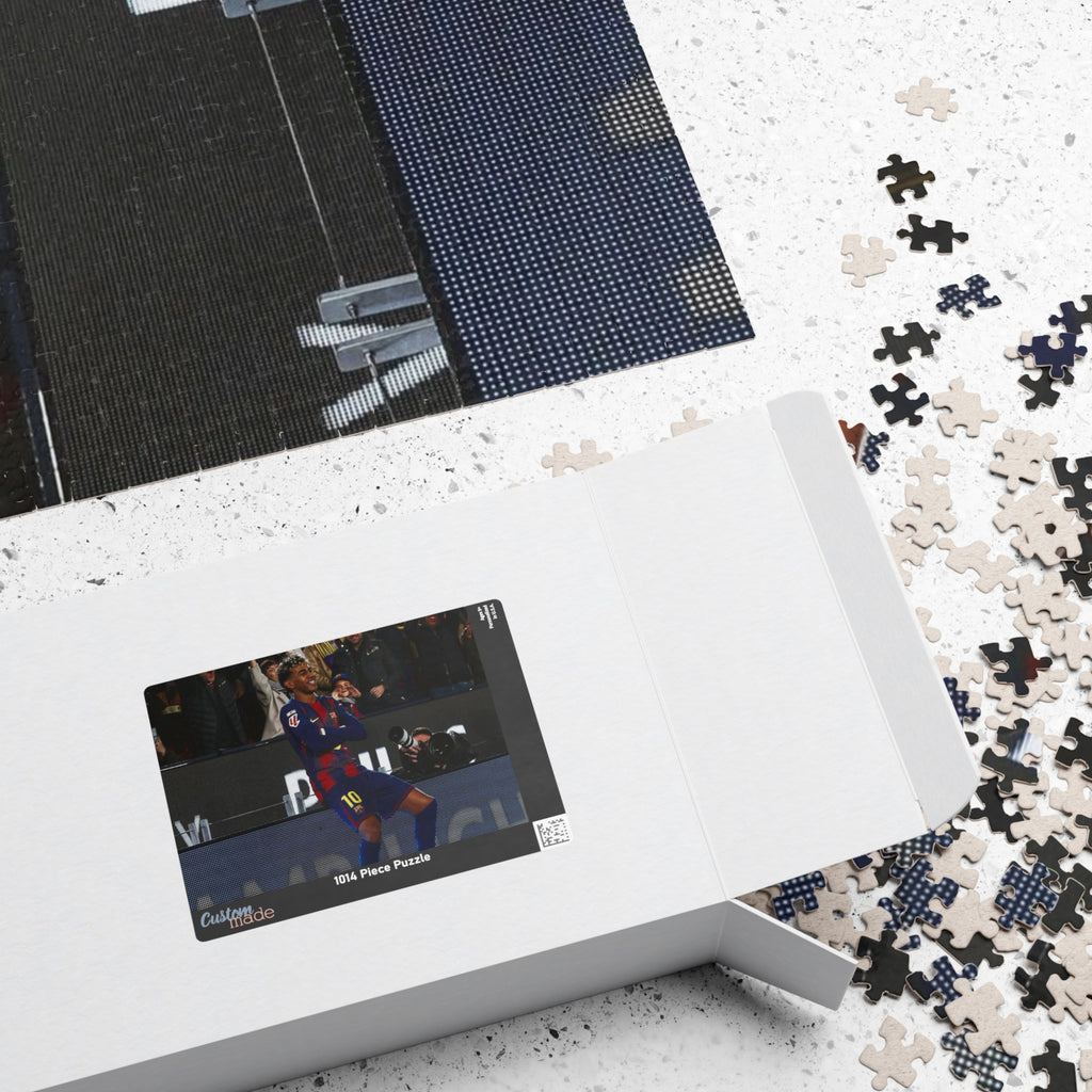 Lamine Yamal Soccer Star Celebration Puzzle — Custom 110/252/520/1014‑Piece Jigsaw
