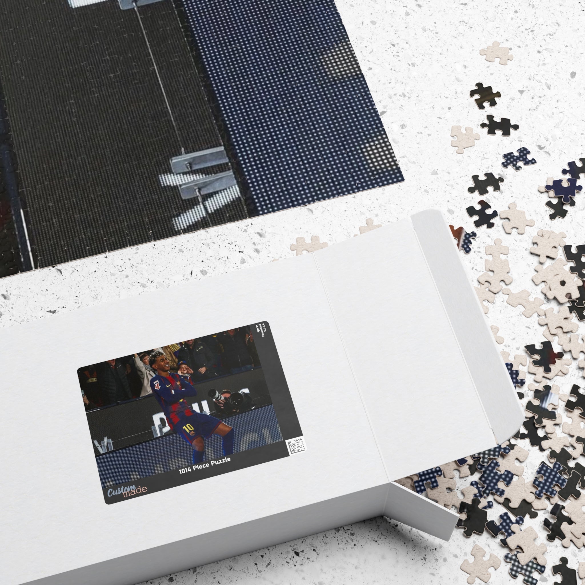Lamine Yamal Soccer Star Celebration Puzzle — Custom 110/252/520/1014‑Piece Jigsaw