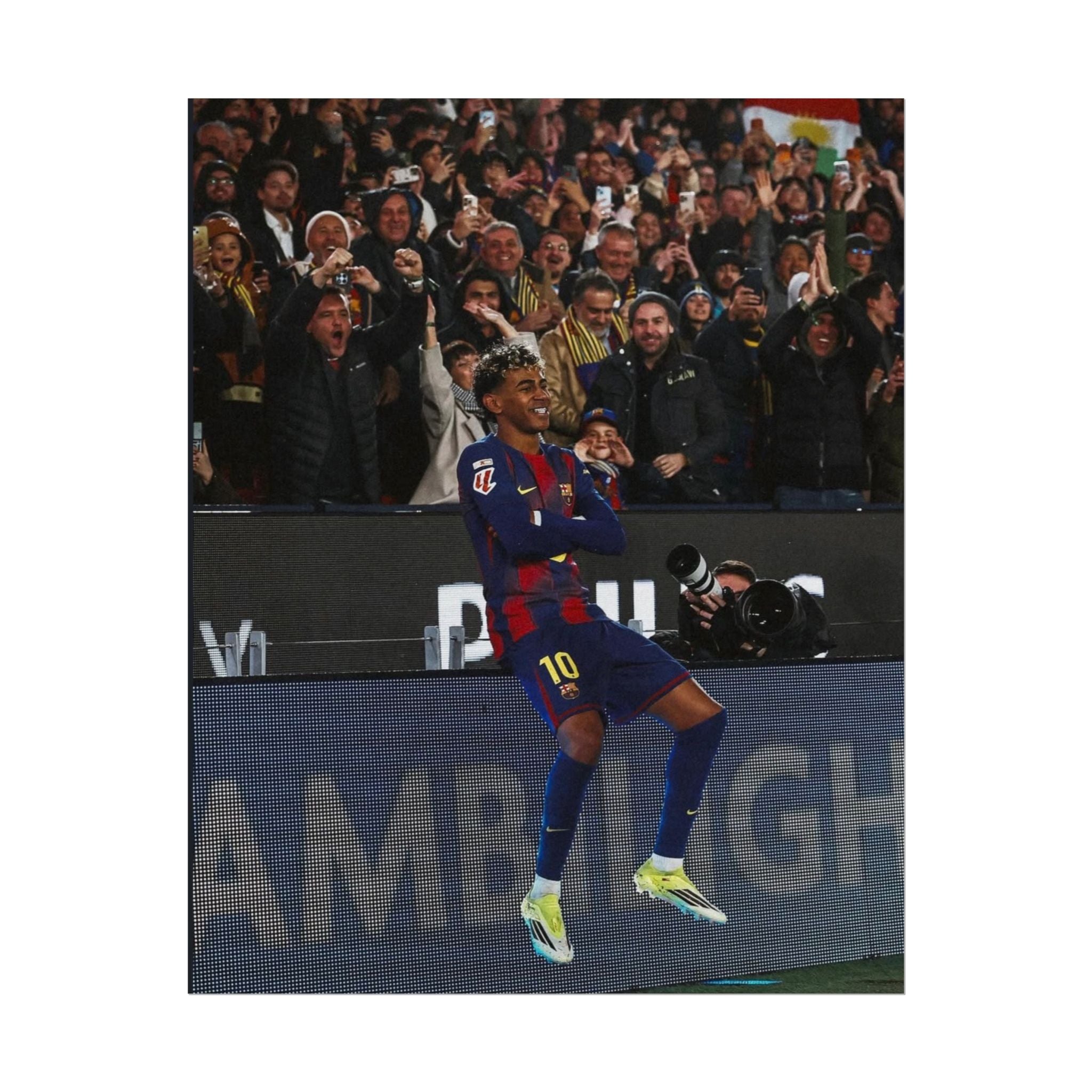 Lamine Yamal Poster — Barcelona Football Star Wall Art