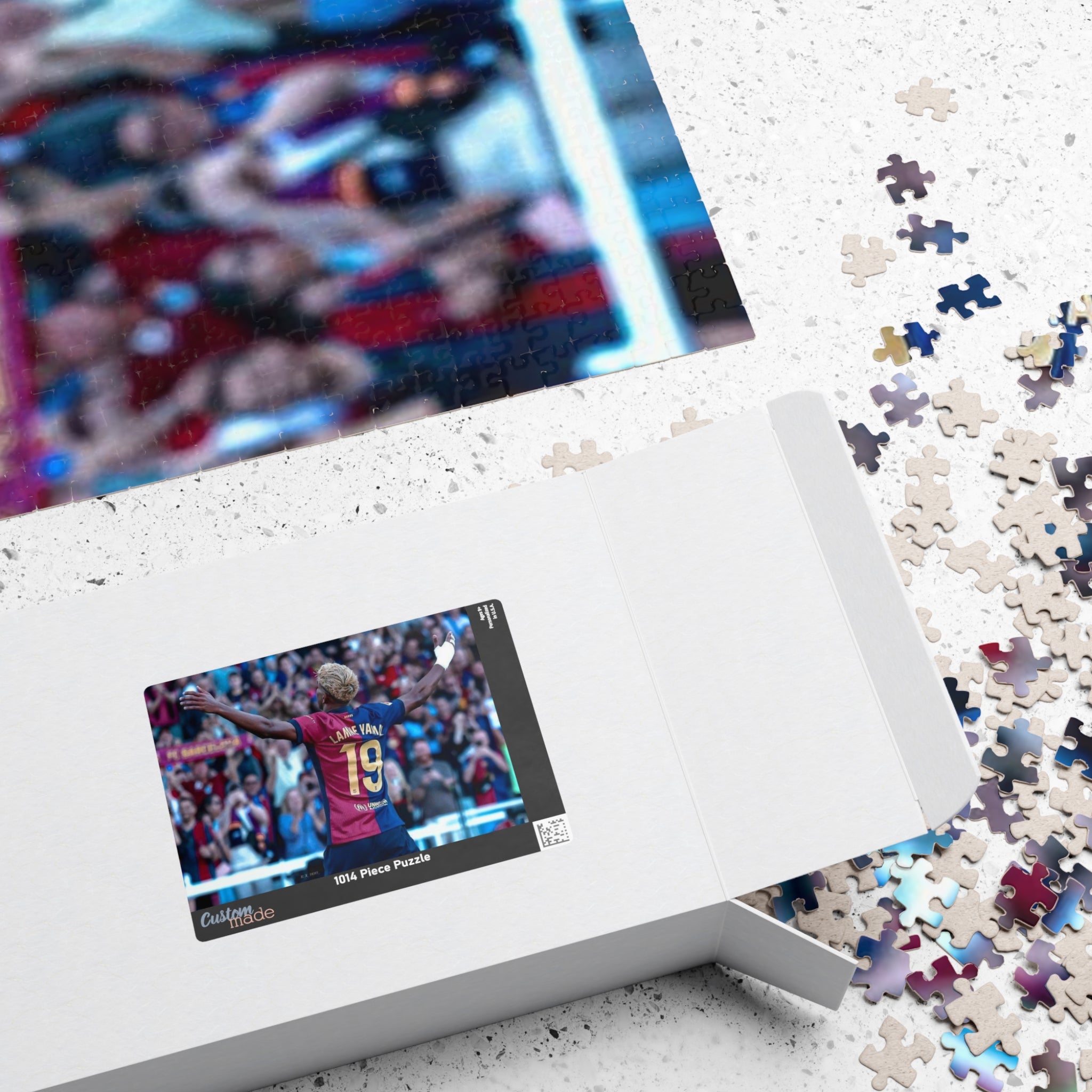 Lamine Yamal - Football Celebration Puzzle — Custom 110/252/520/1014‑Piece Jigsaw