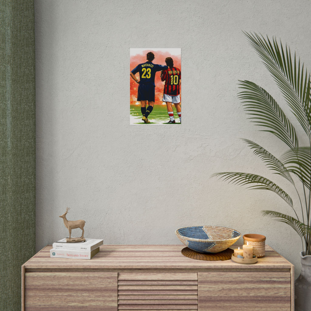 Iconic Football Rolled Poster