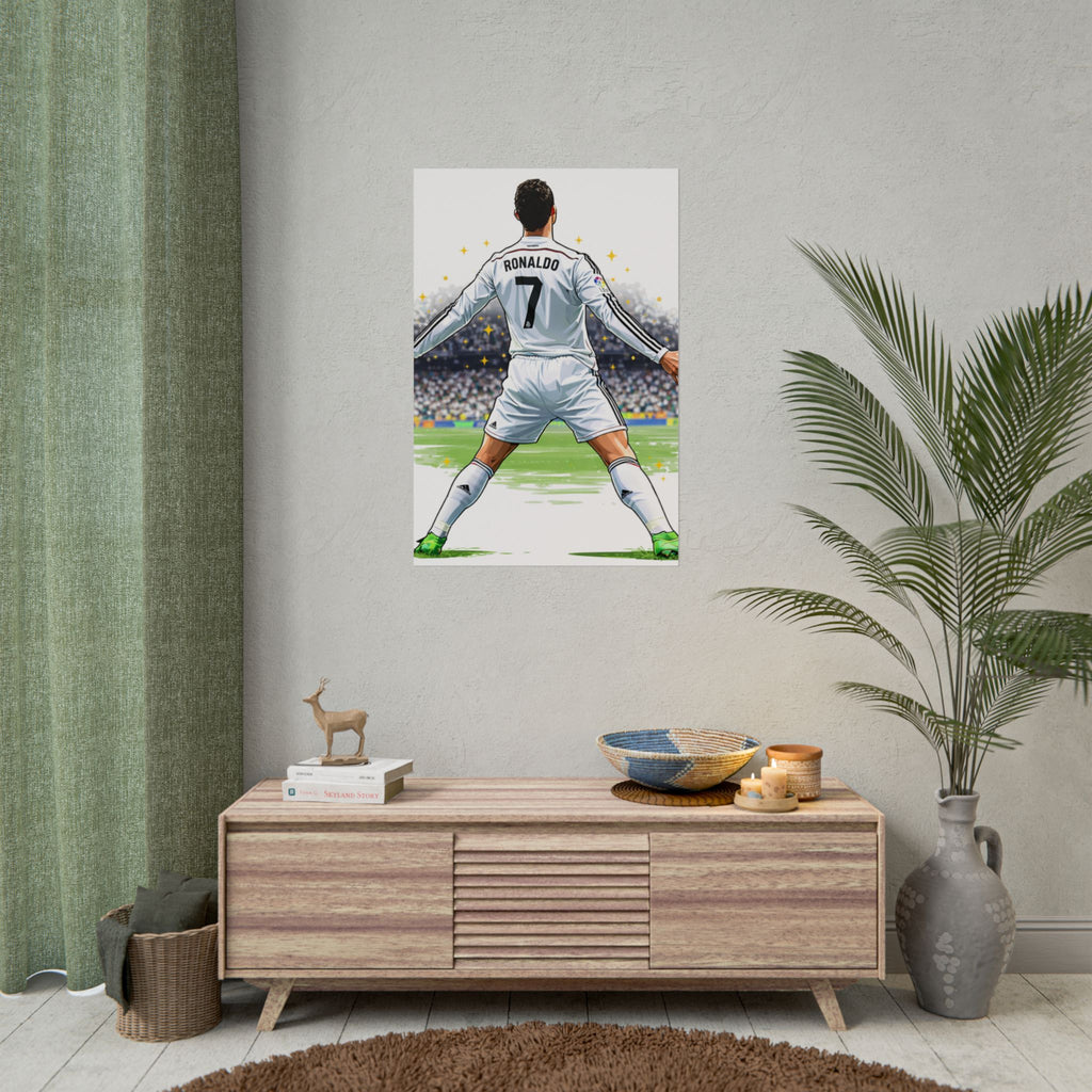 Cristiano Ronaldo Celebration Rolled Poster