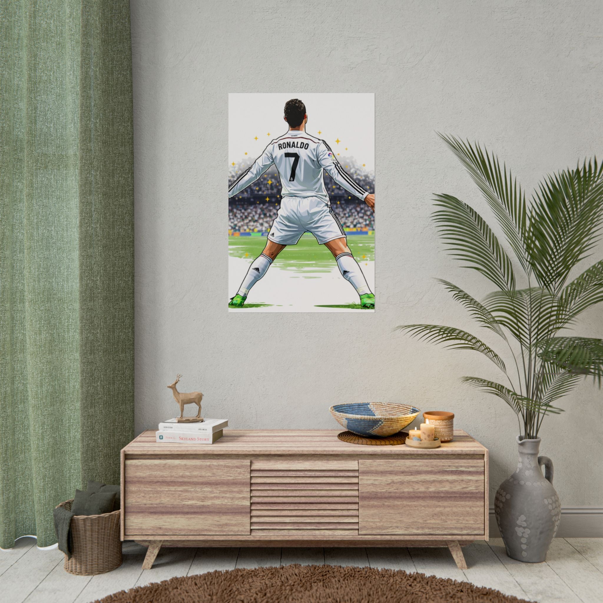 Cristiano Ronaldo Celebration Rolled Poster