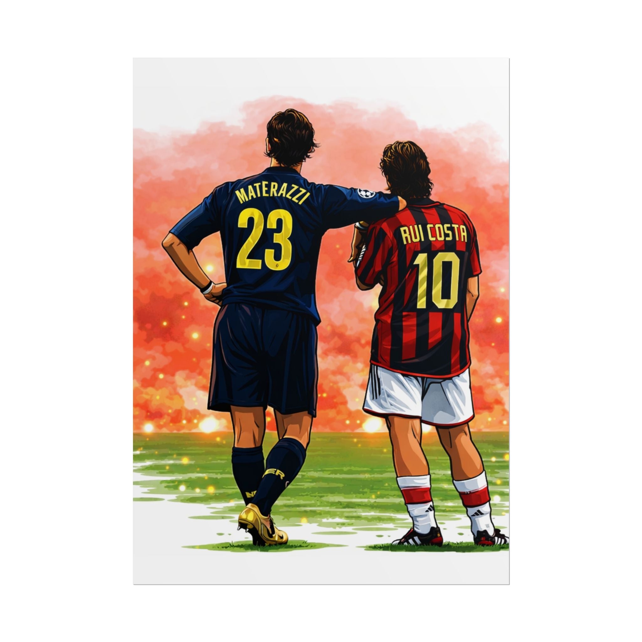 Iconic Football Rolled Poster