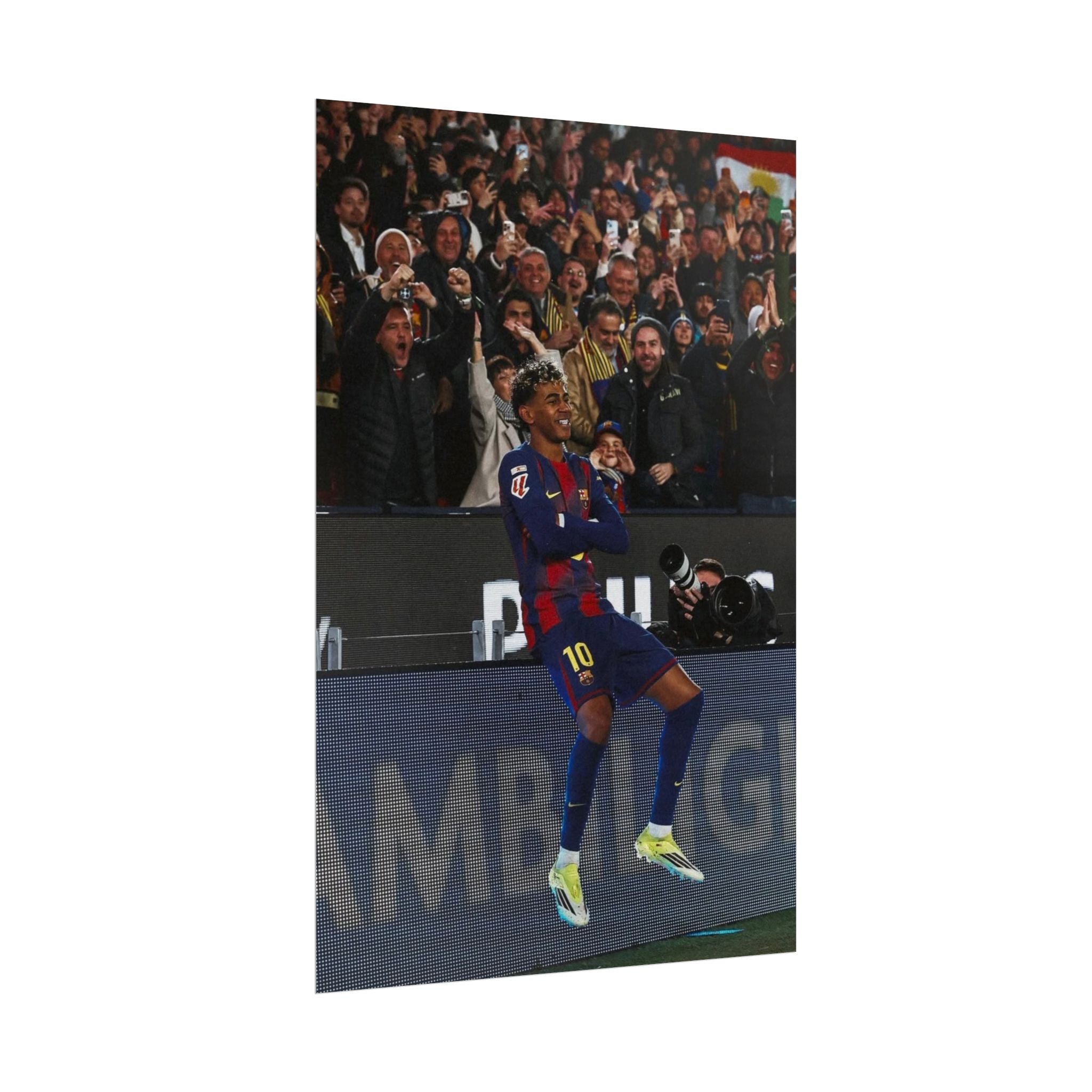 Lamine Yamal Poster — Barcelona Football Star Wall Art