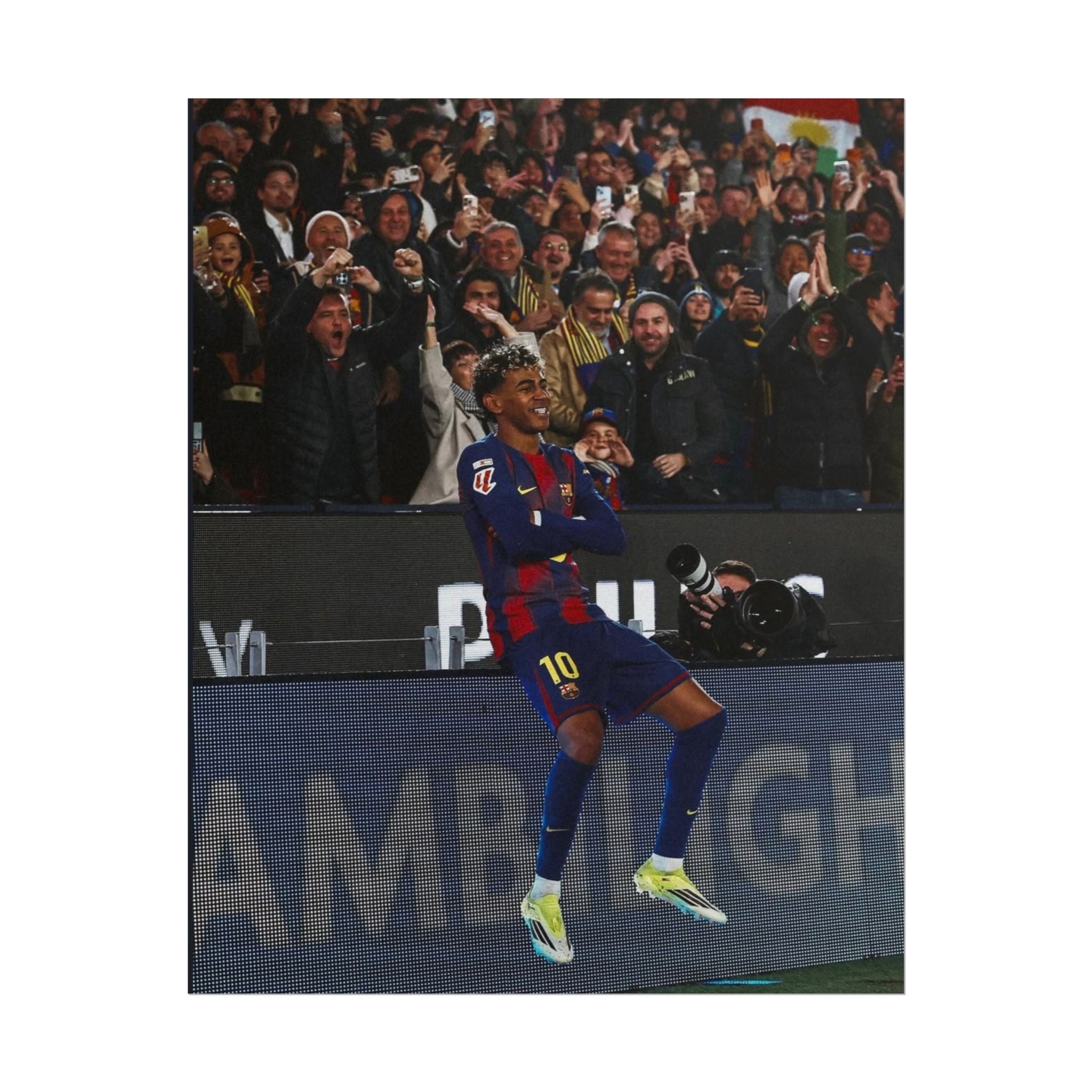 Lamine Yamal Poster — Barcelona Football Star Wall Art