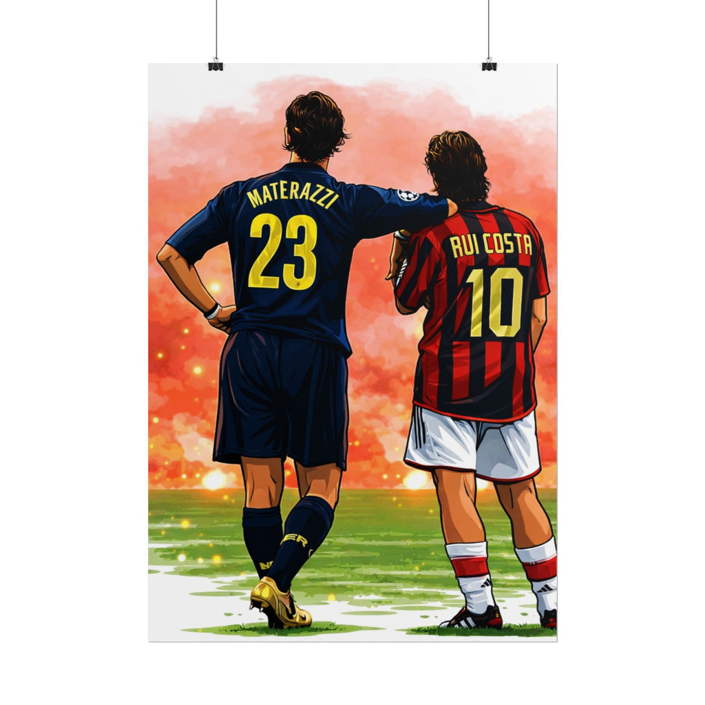 Iconic Football Rolled Poster