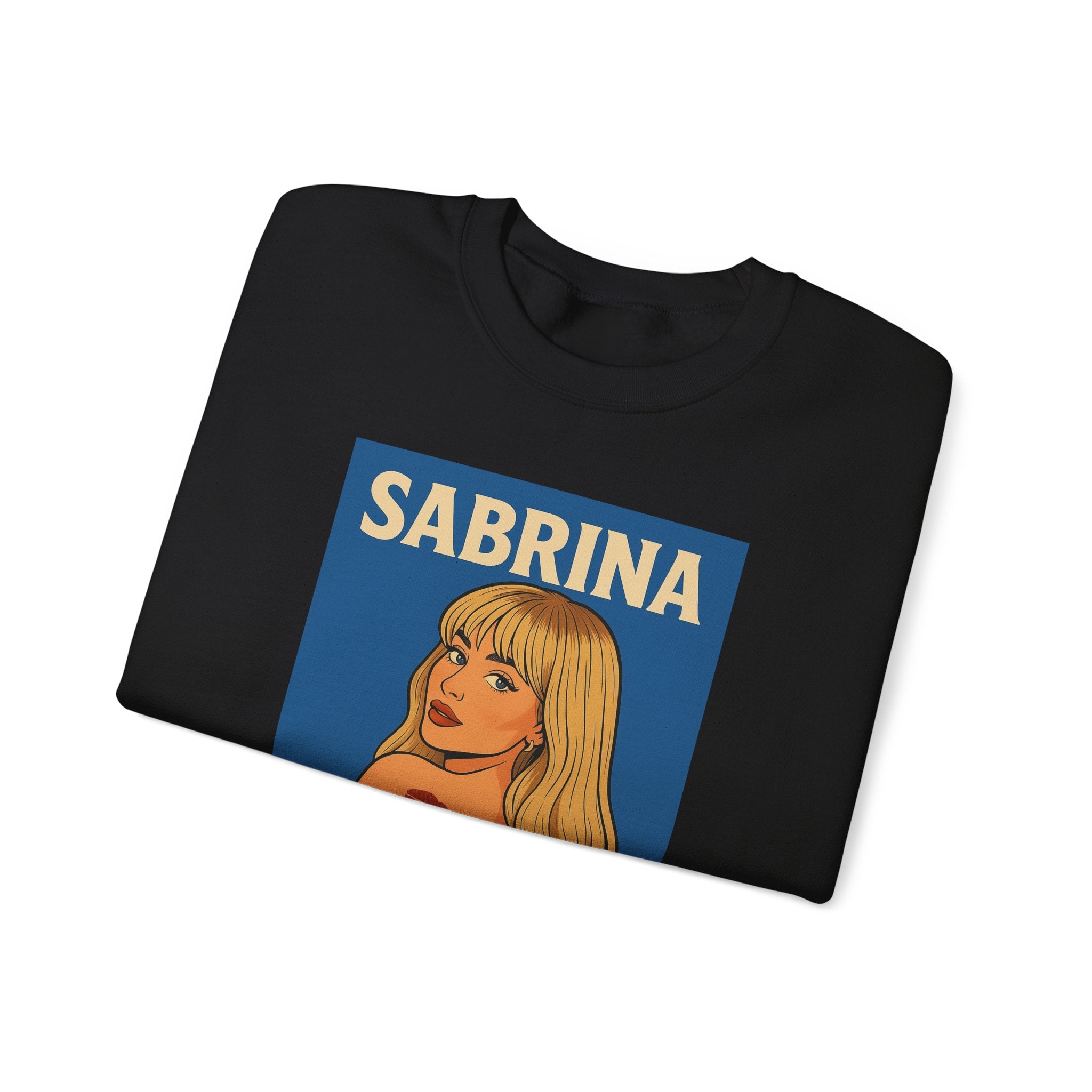 Sabrina Carpenter Retro Pin-Up Crewneck Sweatshirt