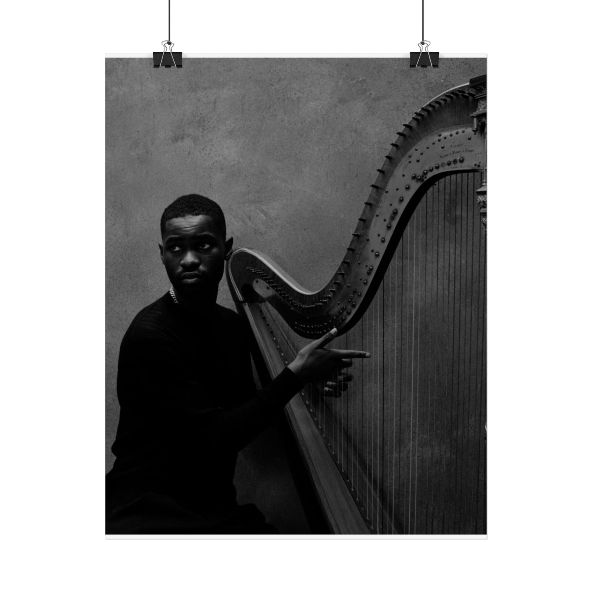Dave - The Boy Who Played The Harp Rolled Poster — New Album Poster