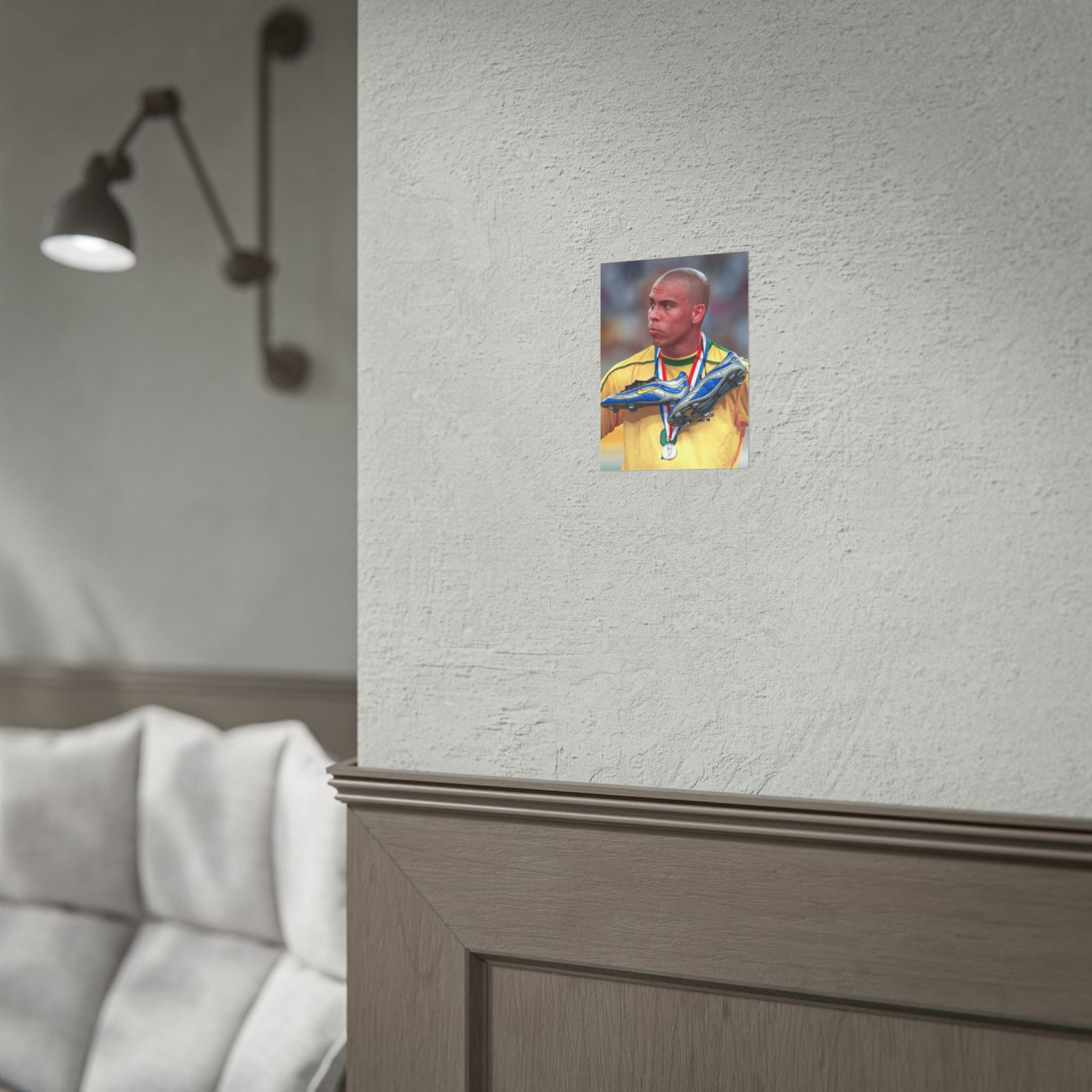 Ronaldo Brazil Champion Poster — Rolled Sports Wall Art