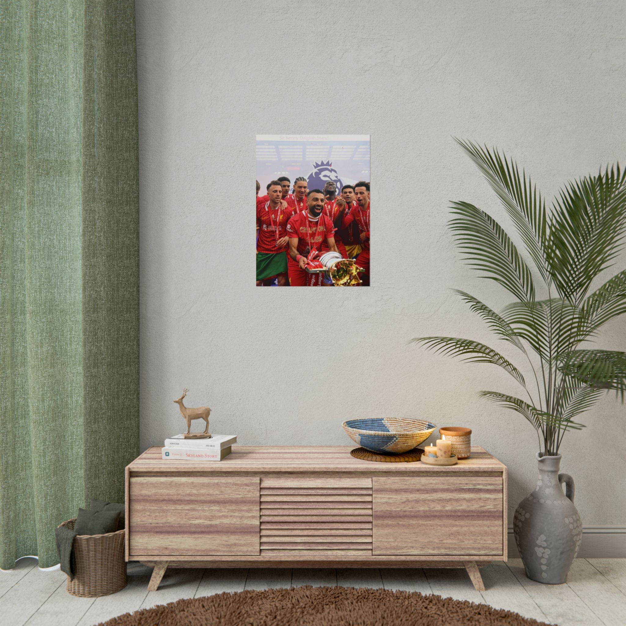Liverpool FC Premier League Winners Photo Poster — Rolled Soccer Wall Art