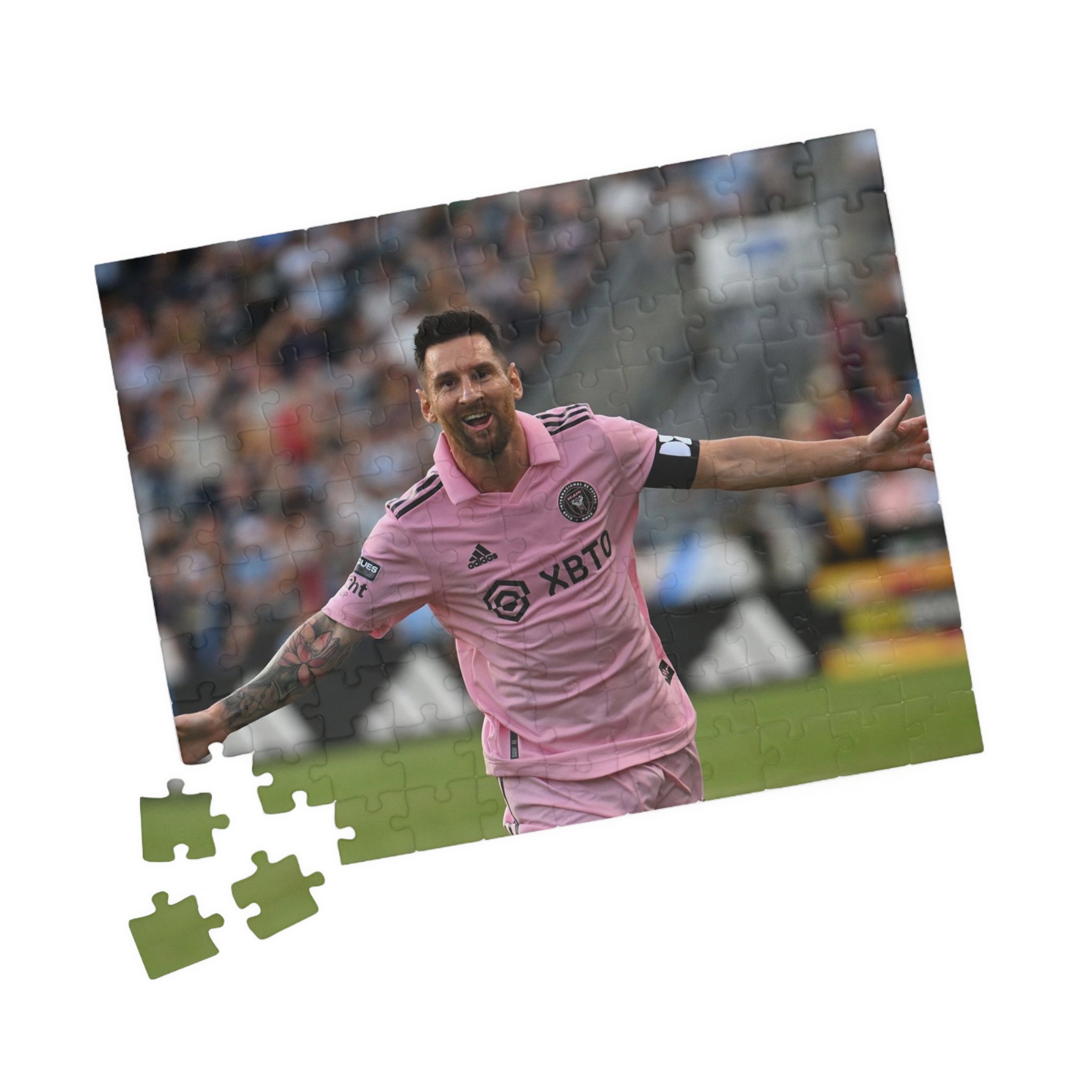 Lionel Messi Celebration Photo Puzzle — 110/252/520/1014-Piece