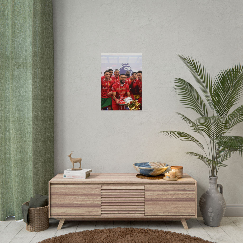 Liverpool FC Premier League Winners Photo Poster — Rolled Soccer Wall Art