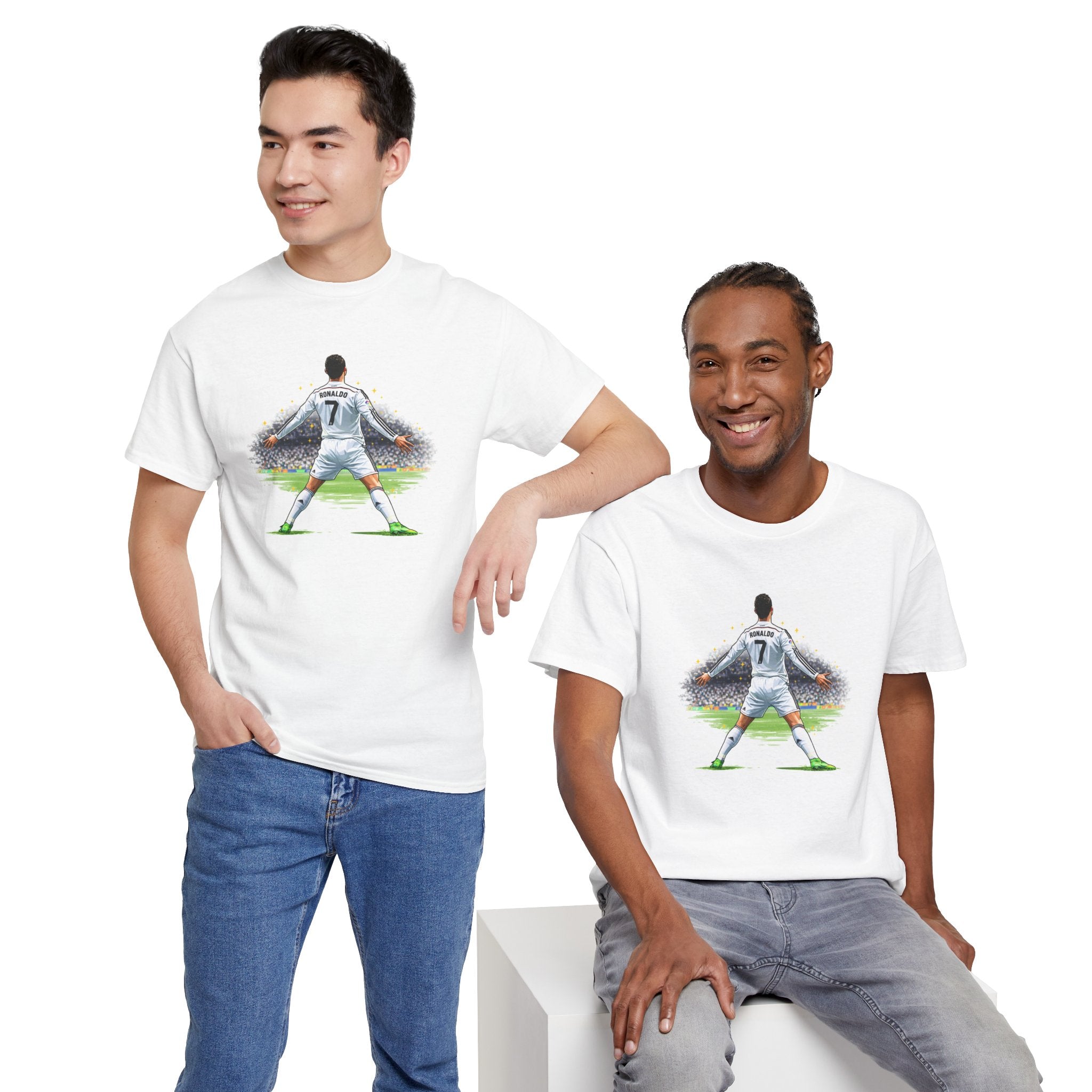 Cristiano Ronaldo Unisex Heavy Cotton Tee