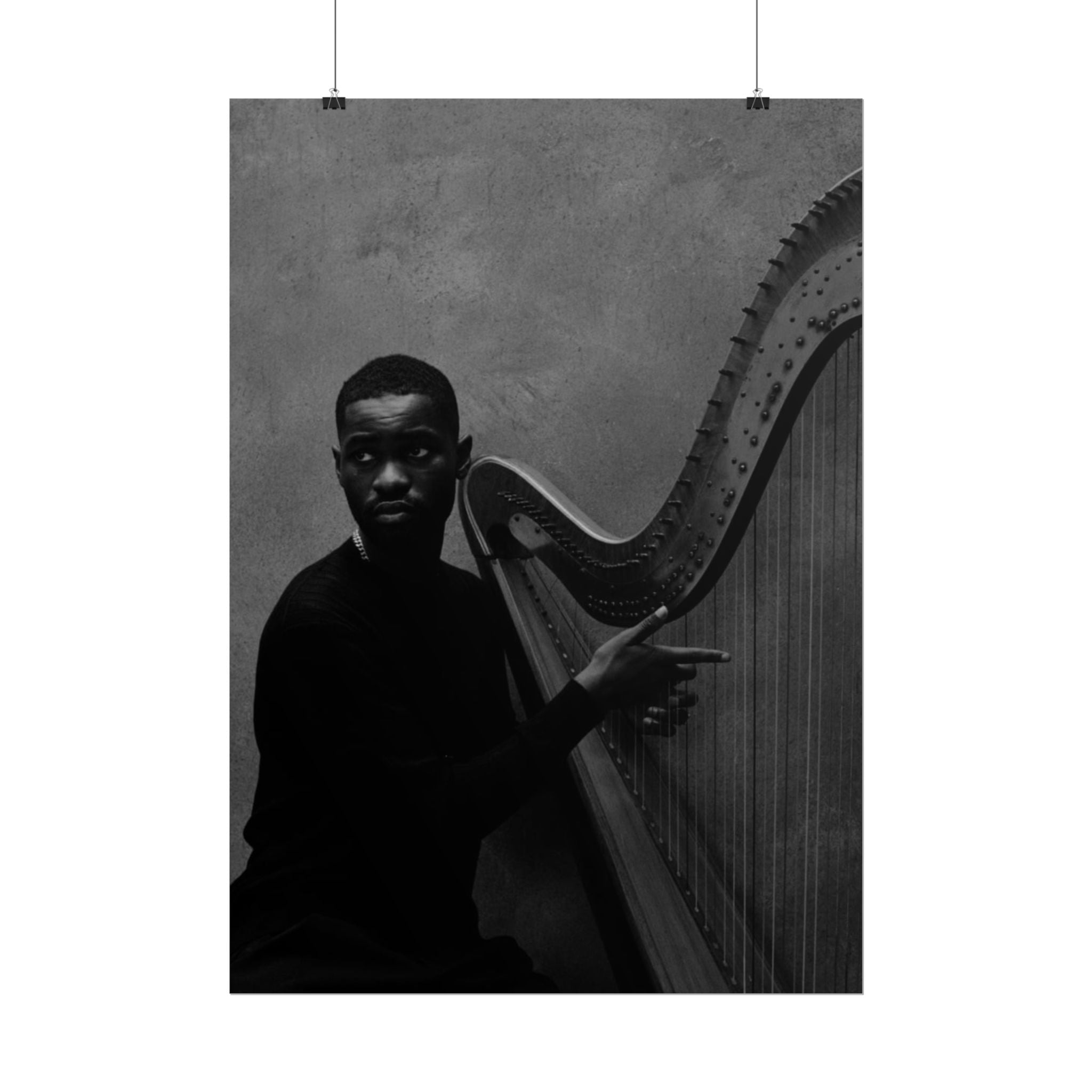 Dave - The Boy Who Played The Harp Rolled Poster — New Album Poster