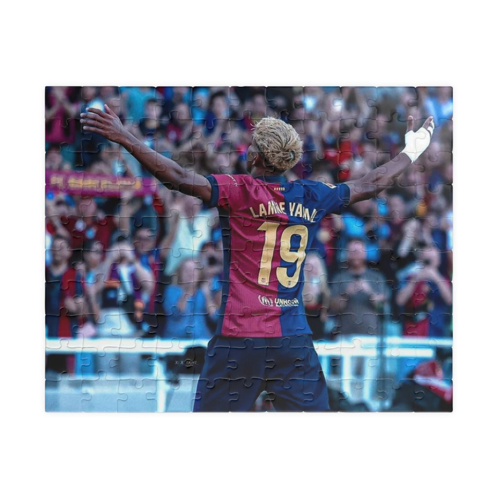 Lamine Yamal - Football Celebration Puzzle — Custom 110/252/520/1014‑Piece Jigsaw