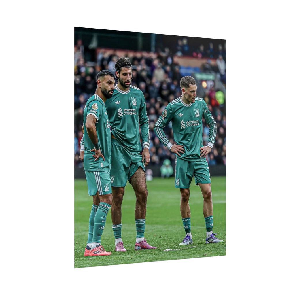 Salah, Wirtz & Szoboszlai Photo Poster - Rolled Liverpool FC Action Print