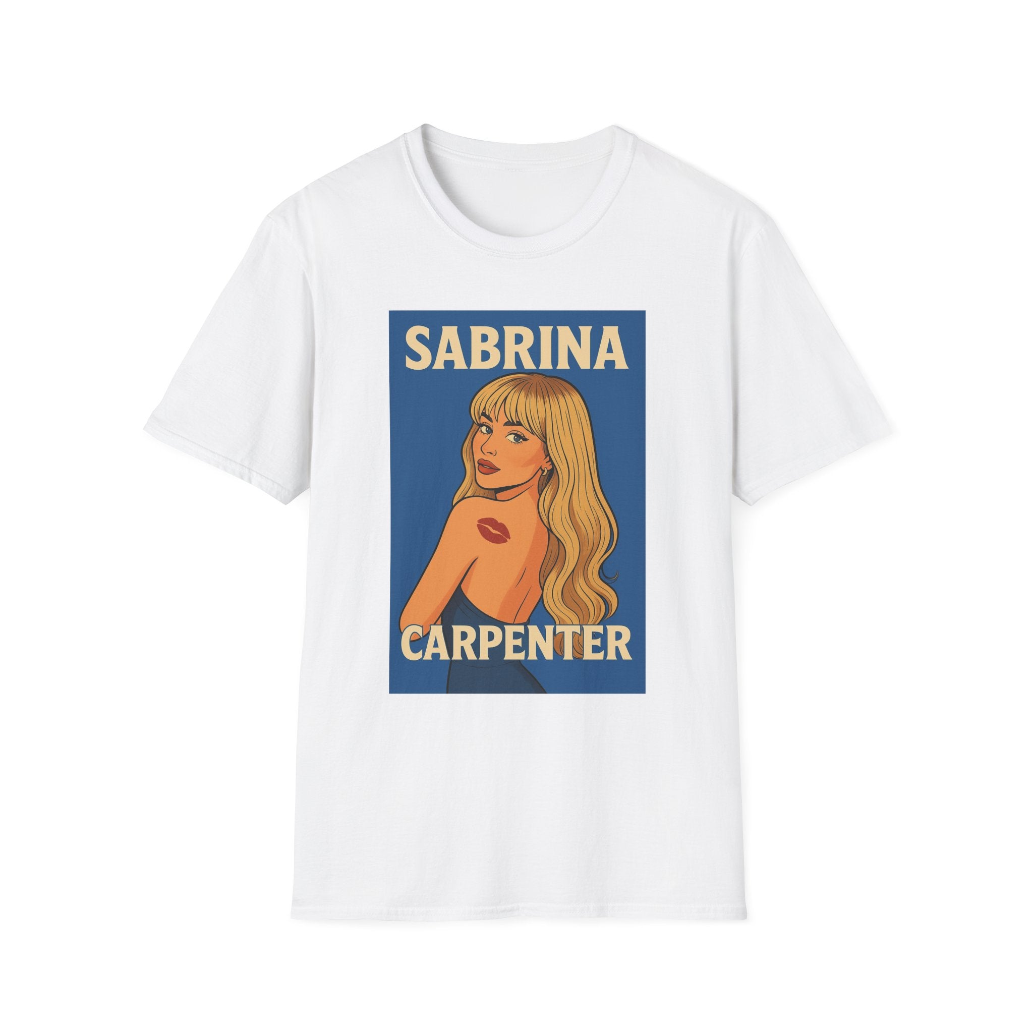 Sabrina Carpenter Retro Pin-Up Graphic T-Shirt