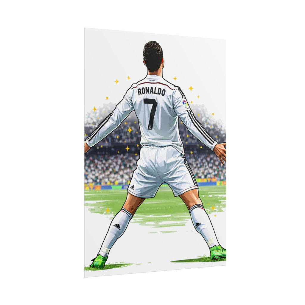 Cristiano Ronaldo Celebration Rolled Poster