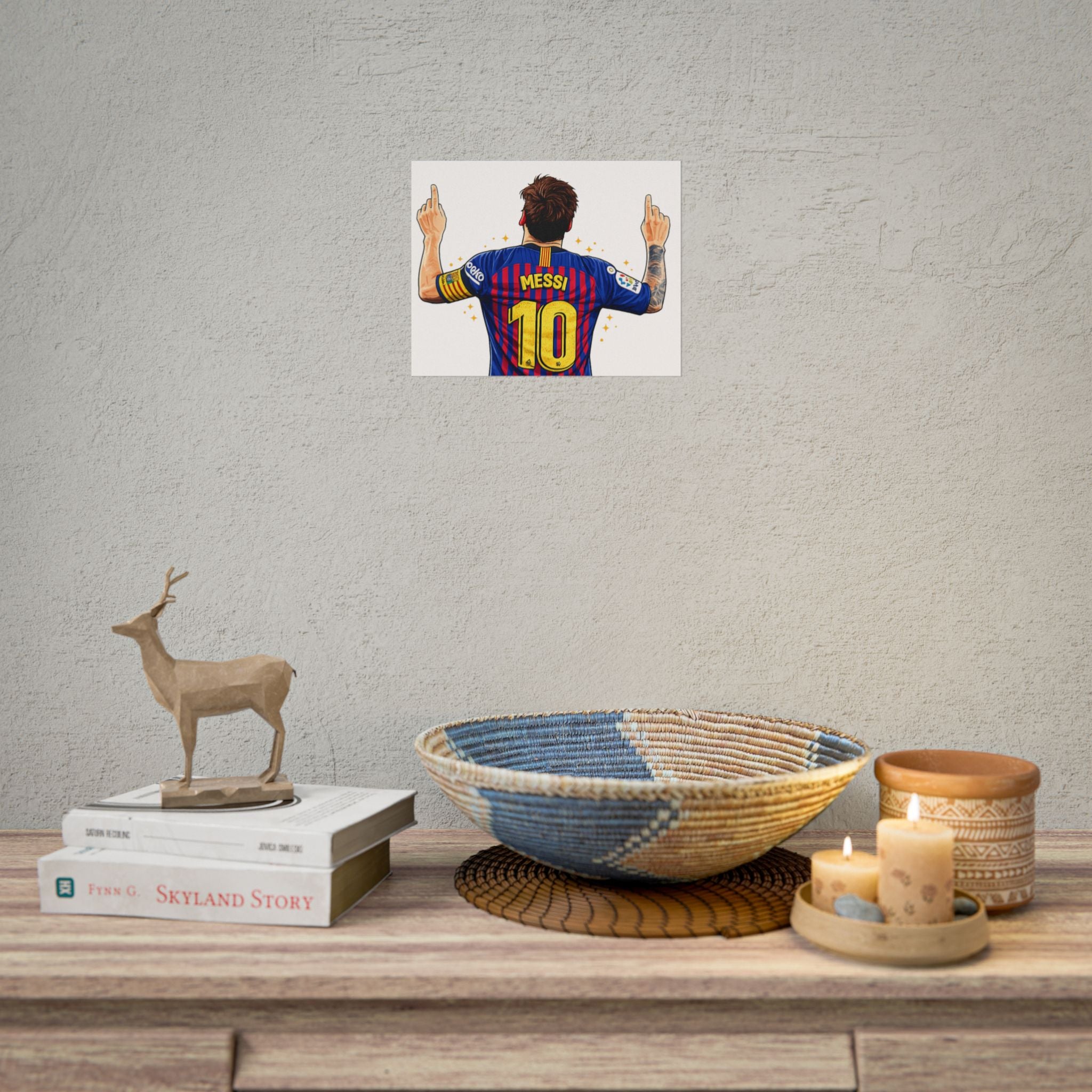 Lionel Messi Celebration Rolled Poster