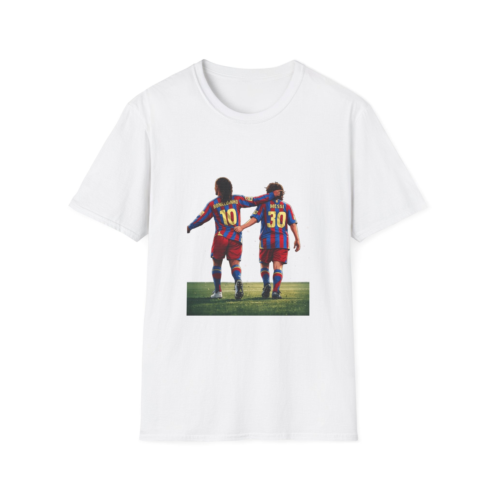 Messi & Ronaldinho Barcelona T-Shirt – Football Tee