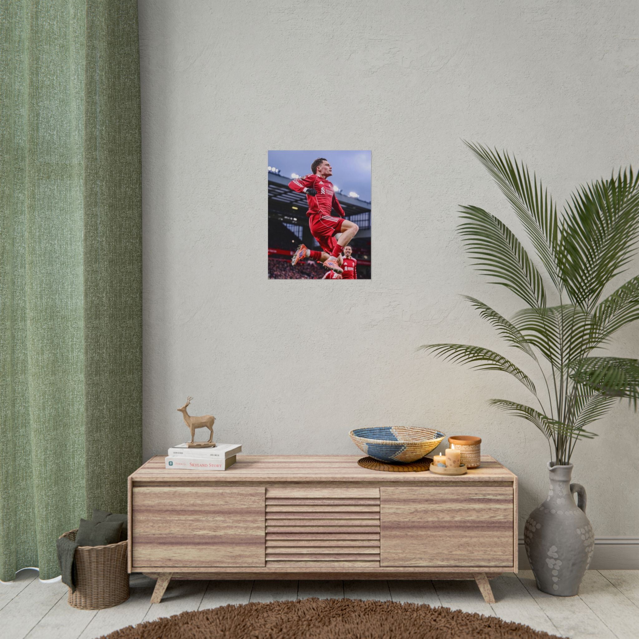 Florian Wirtz - Liverpool Football Star Action Poster