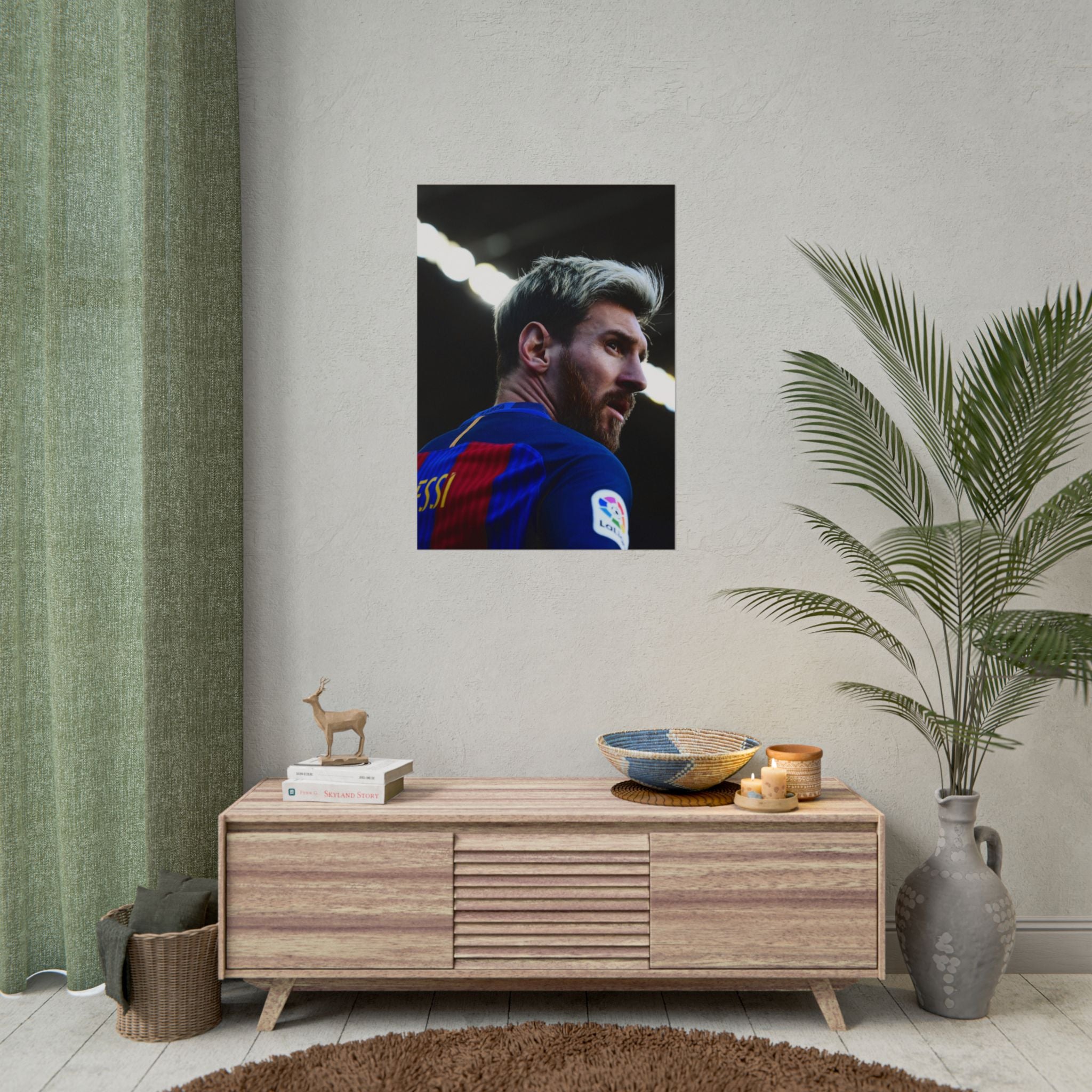 Lionel Messi Barcelona Poster - Soccer Rolled Poster